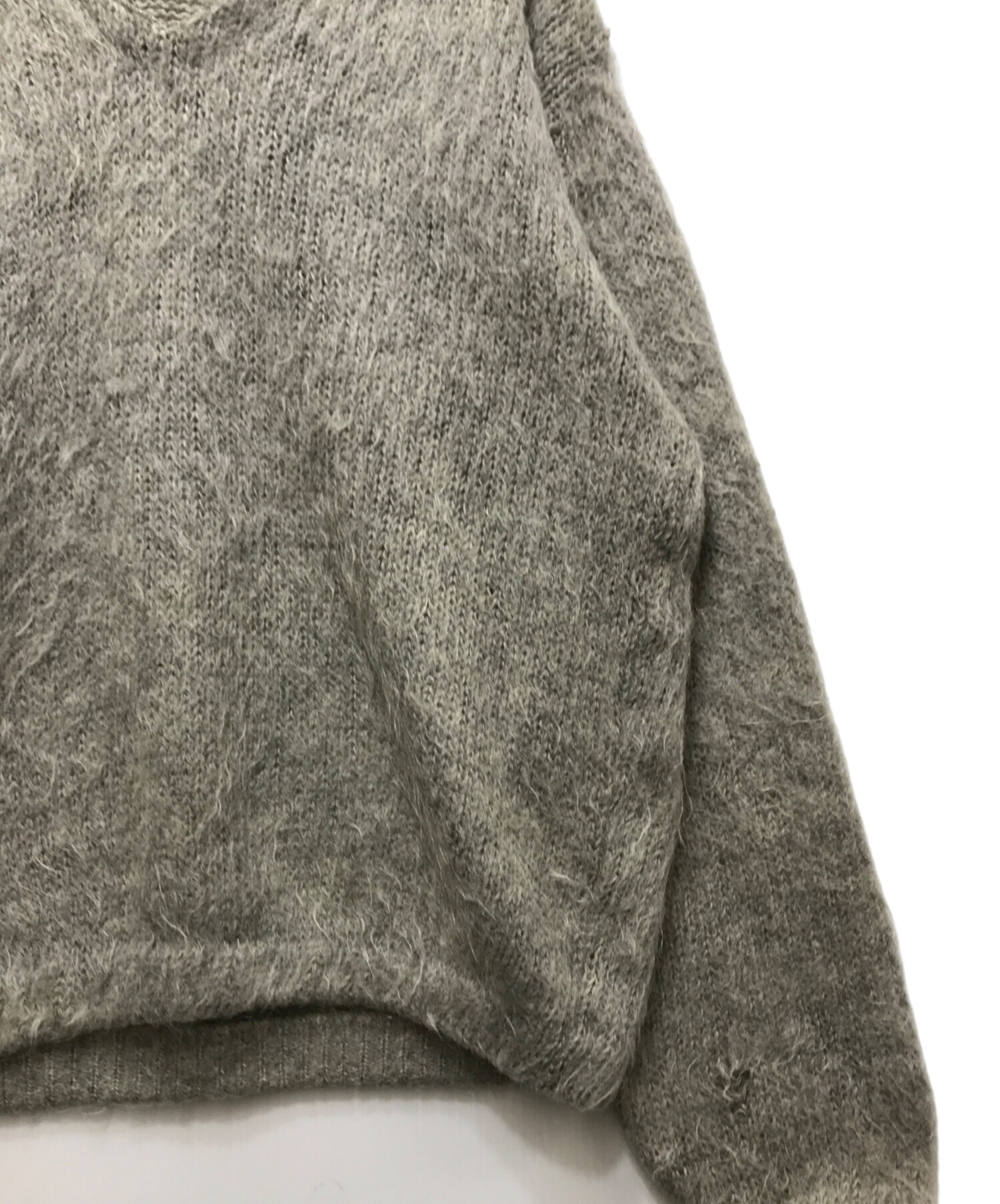 中古・古着通販】Sears (シアーズ) Vネックモヘア×ウールニット 70's