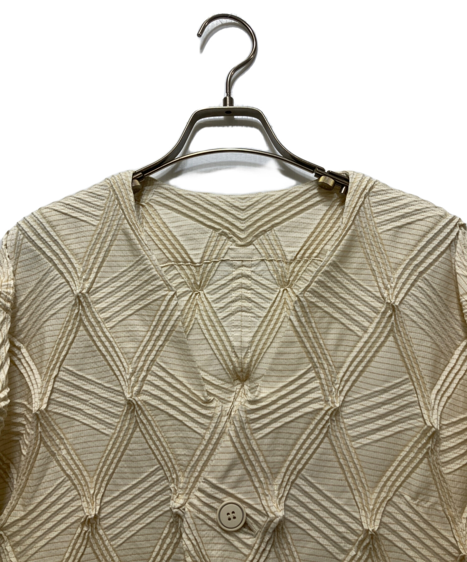 ISSEY MIYAKE FÊTE A-POC 切替デザイン カーディガン 中古・古着通販】A-POC ABLE ISSEY MIYAKE (エイポック エイブル
