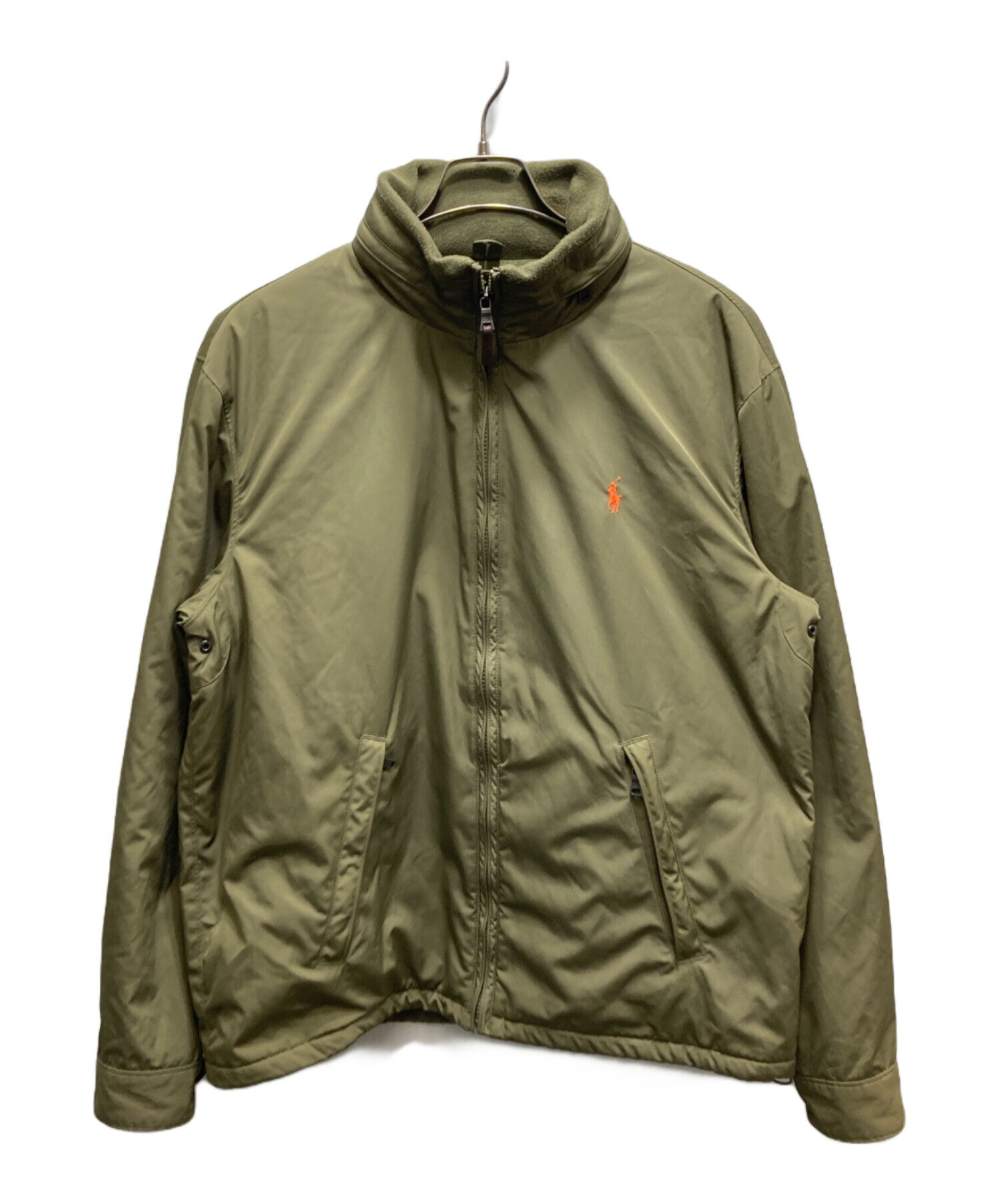 お値下げ Polo Ralph Lauren ミリタリージャケット カーキ 中古・古着通販】POLO RALPH LAUREN (ポロ・ラルフローレン) ジップ