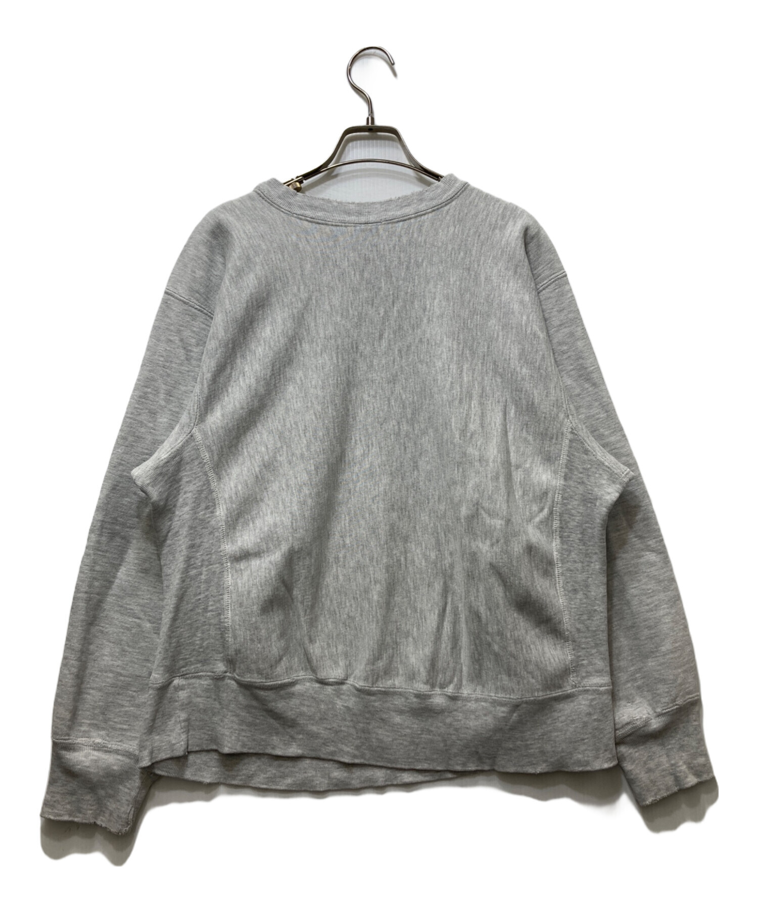 キ*イ様 CREW系 リバースウィーブ バックプリント 80's トリコタグ サ 中古・古着通販】Champion REVERSE WEAVE (チャンピオン リバース