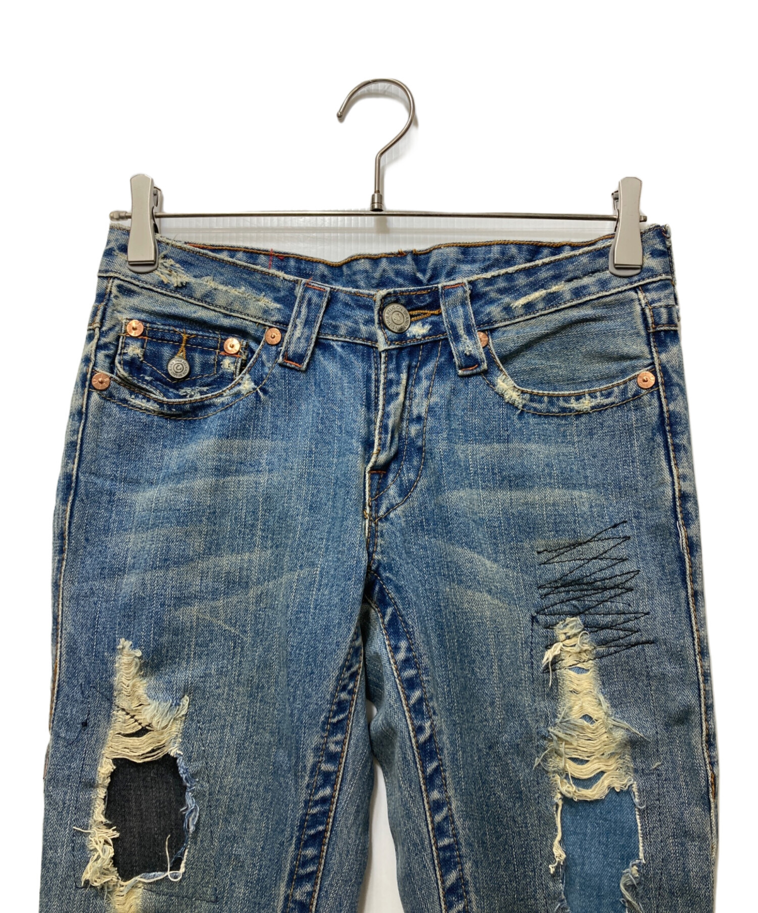 中古・古着通販】TRUE RELIGION (トゥルー レリジョン) パッチワーク