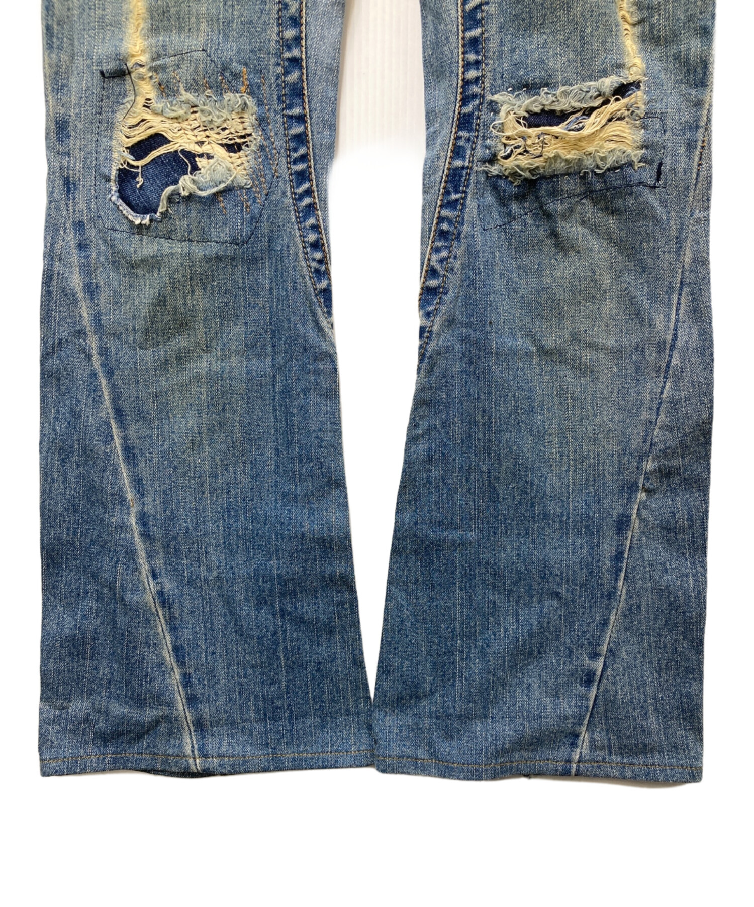 中古・古着通販】TRUE RELIGION (トゥルー レリジョン) パッチワーク