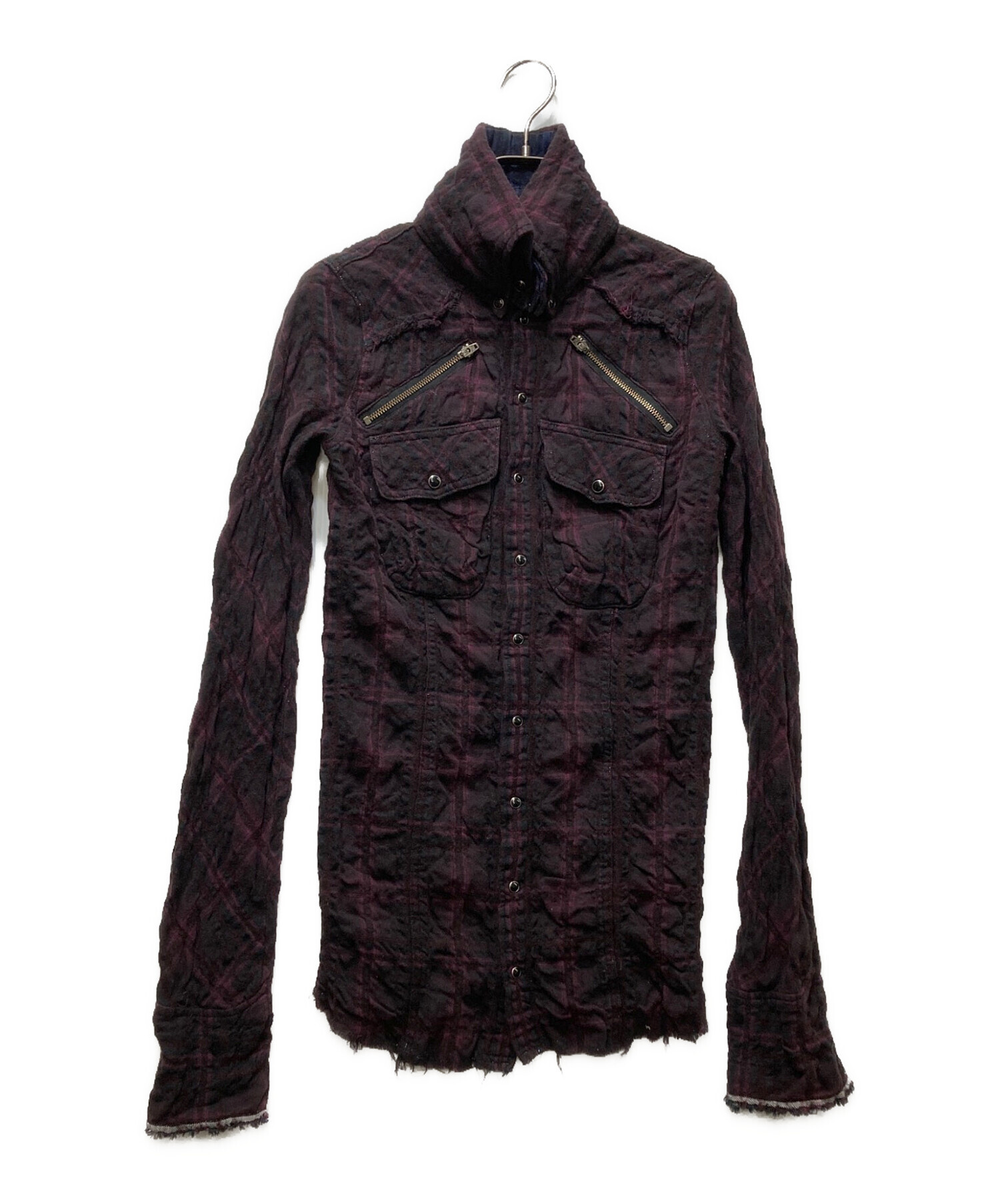 中古・古着通販】L.G.B (ルグランブルー) SHIRT-G チェックシャツ Y2K