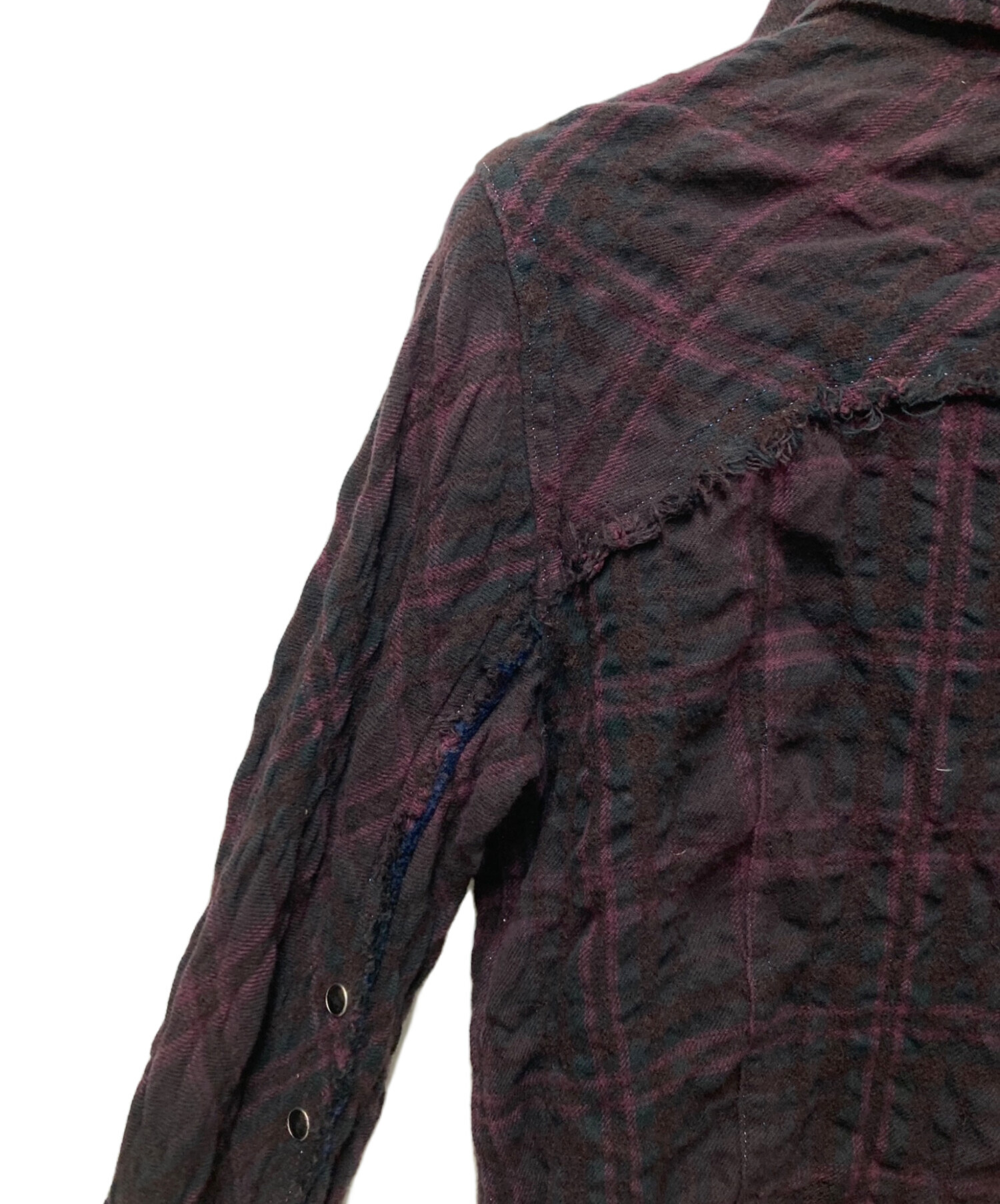 中古・古着通販】L.G.B (ルグランブルー) SHIRT-G チェックシャツ Y2K