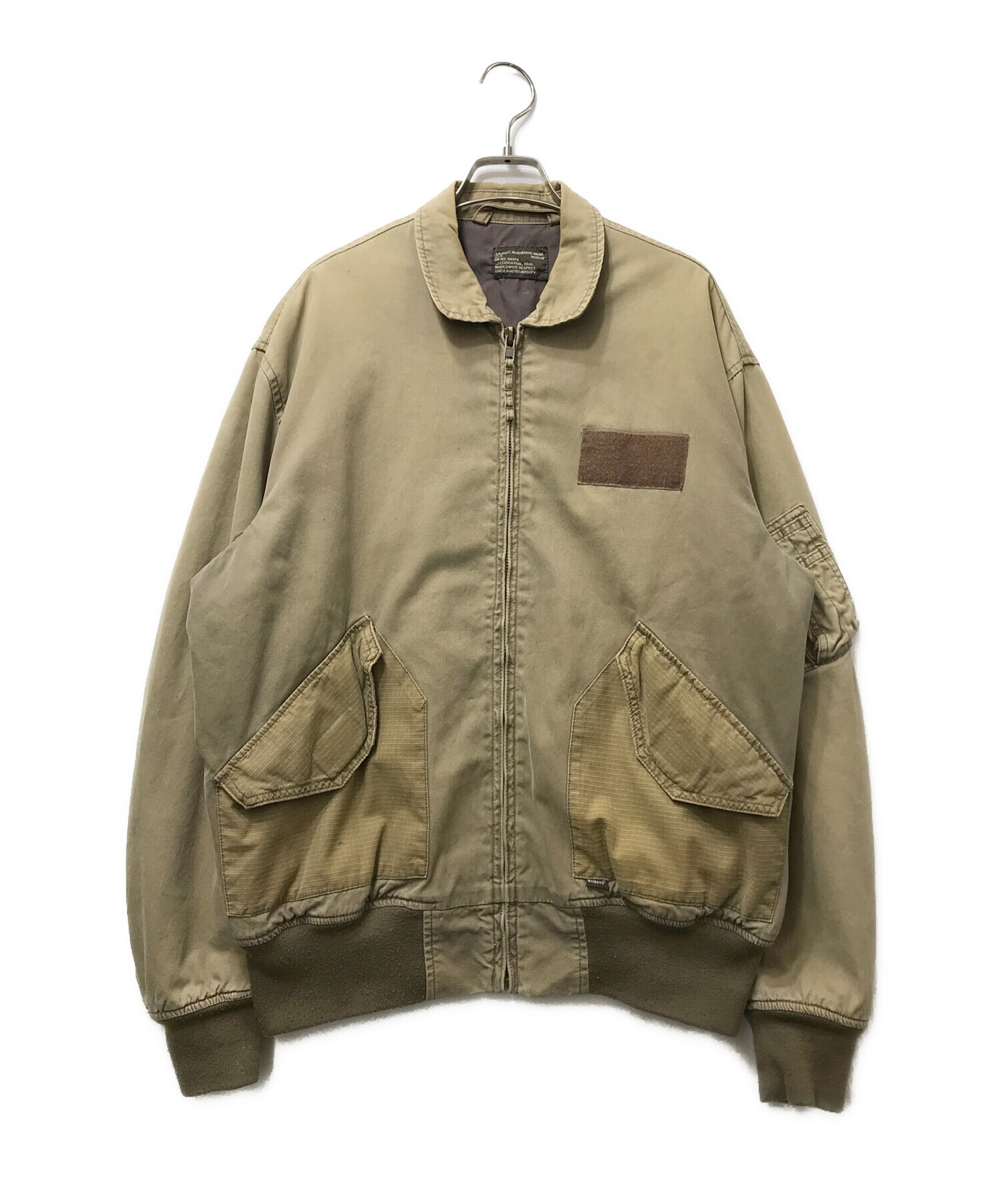 old stussy ミリタリージャケット 中古・古着通販】stussy (ステューシー) 00's CWU-45/P フライト