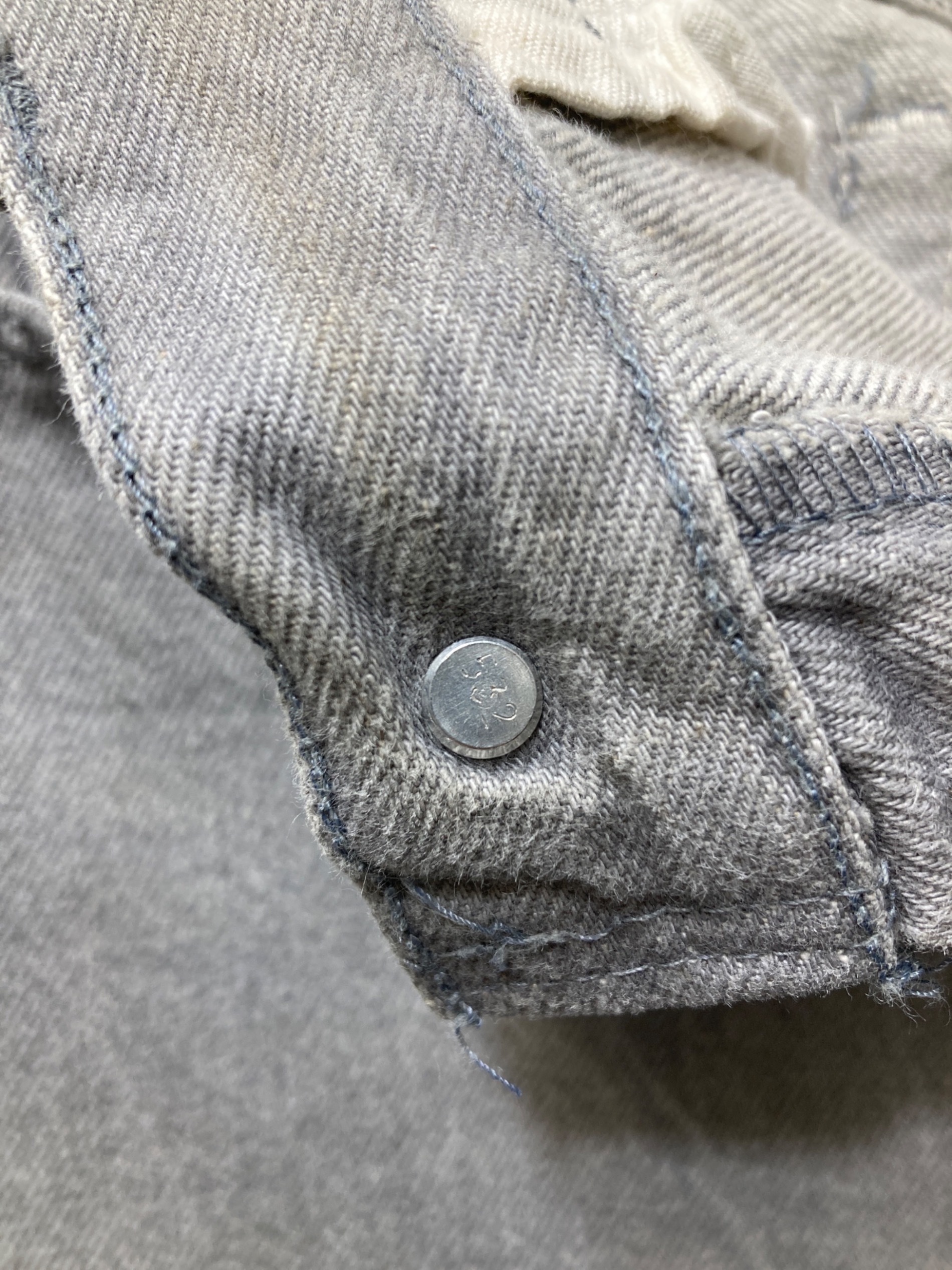 中古・古着通販】LEVI'S (リーバイス) 80's 501先染めグレーデニム