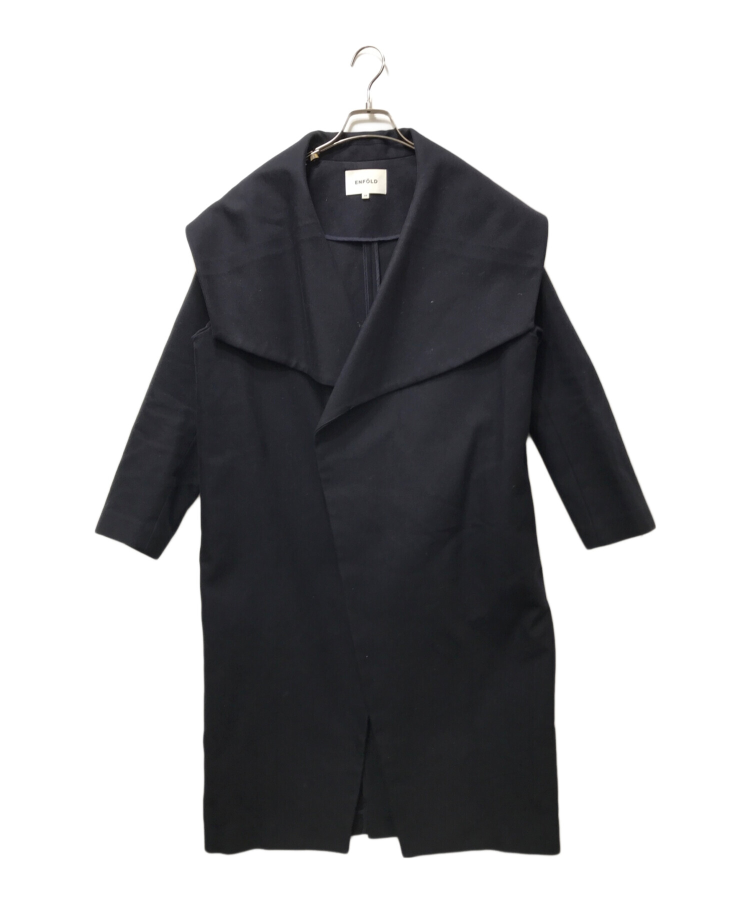 中古・古着通販】ENFOLD (エンフォルド) ビッグカラーコート 300AA330