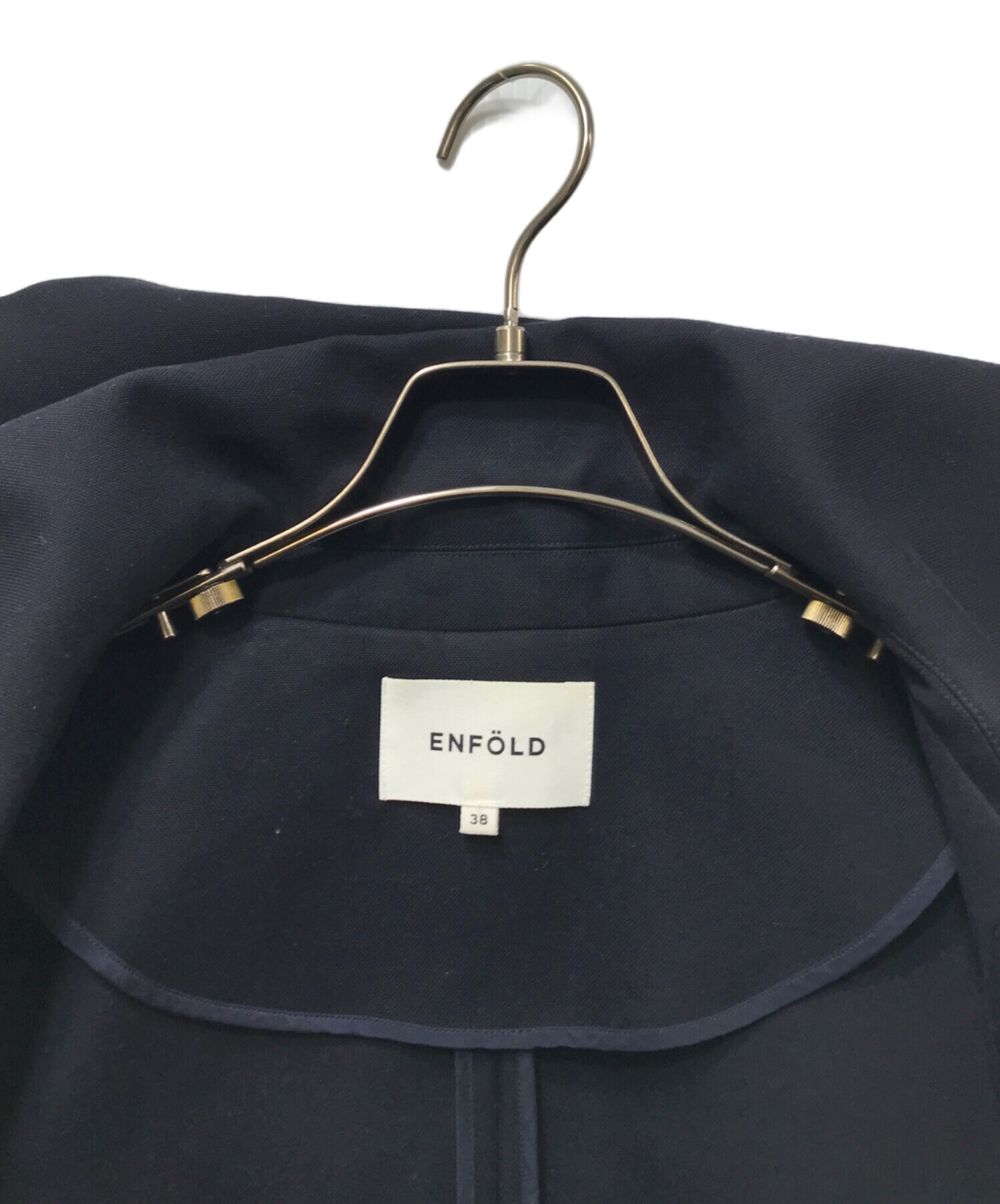 中古・古着通販】ENFOLD (エンフォルド) ビッグカラーコート 300AA330