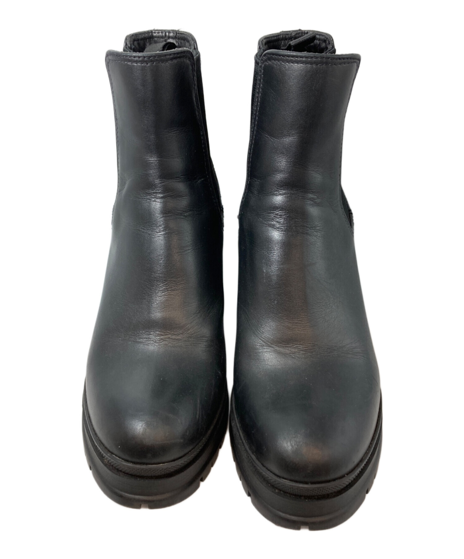 中古・古着通販】PRADA (プラダ) サイドゴアブーツ 1T582L ブラック 