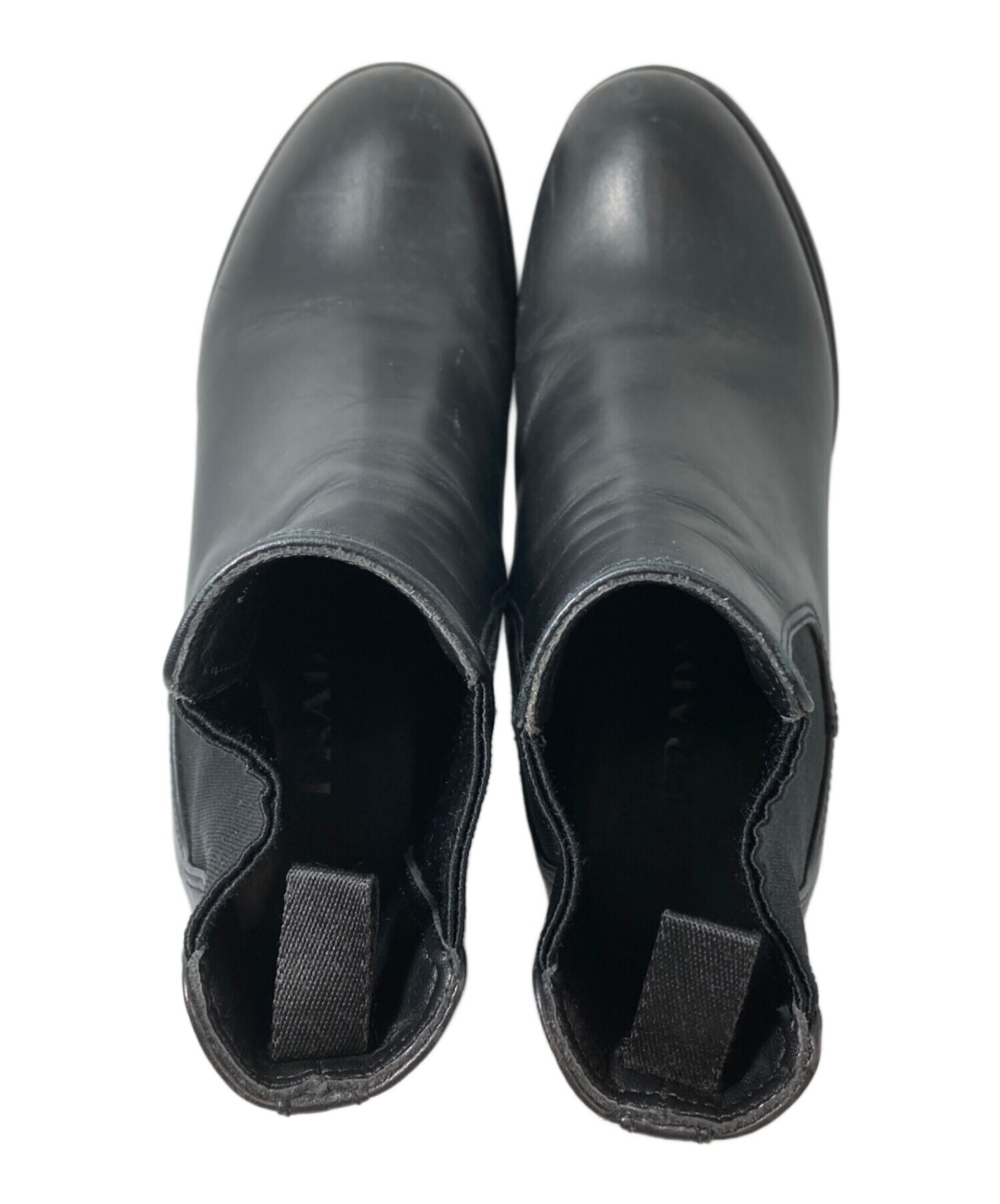 中古・古着通販】PRADA (プラダ) サイドゴアブーツ 1T582L ブラック 