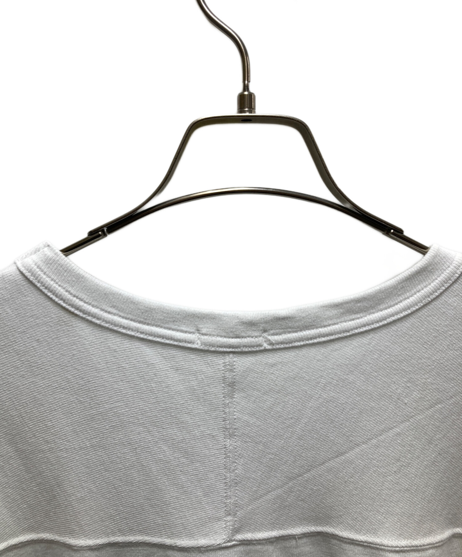 中古・古着通販】COMOLI (コモリ) フットボールTシャツ ホワイト