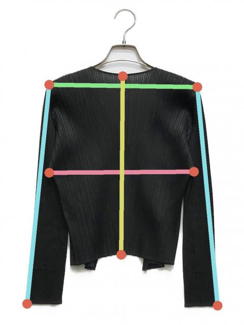 中古・古着通販】PLEATS PLEASE (プリーツプリーズ) BASICKS CARDIGAN