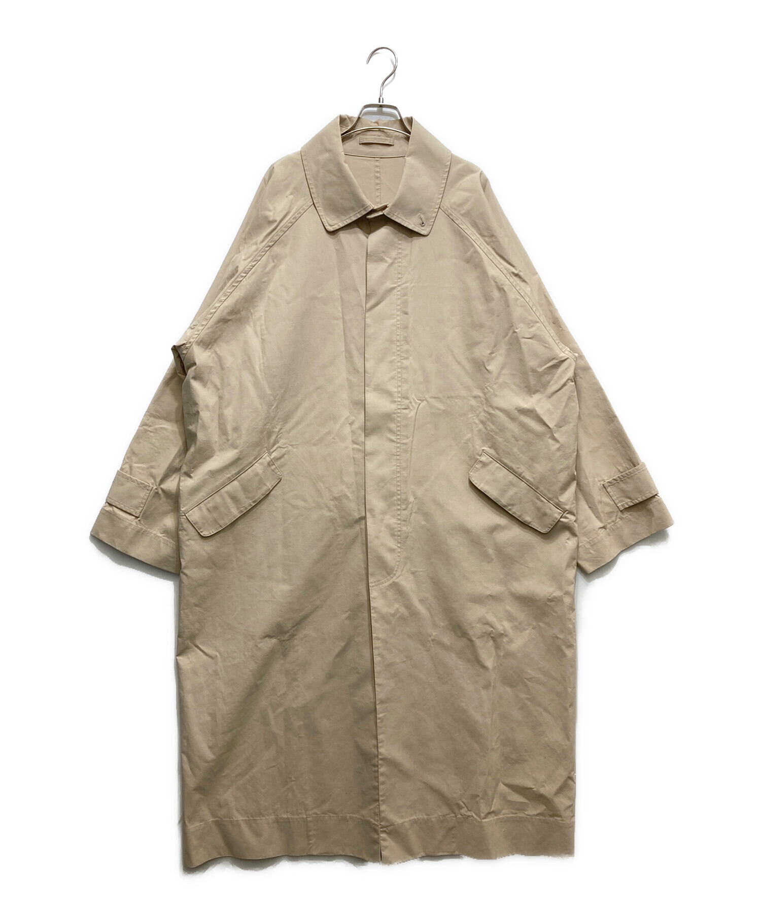 HED MAYNER ステンカラーコート オーバーサイズ ヘドメイナー 中古・古着通販】Hed Mayner (ヘド メイナー) ステンカラーコート