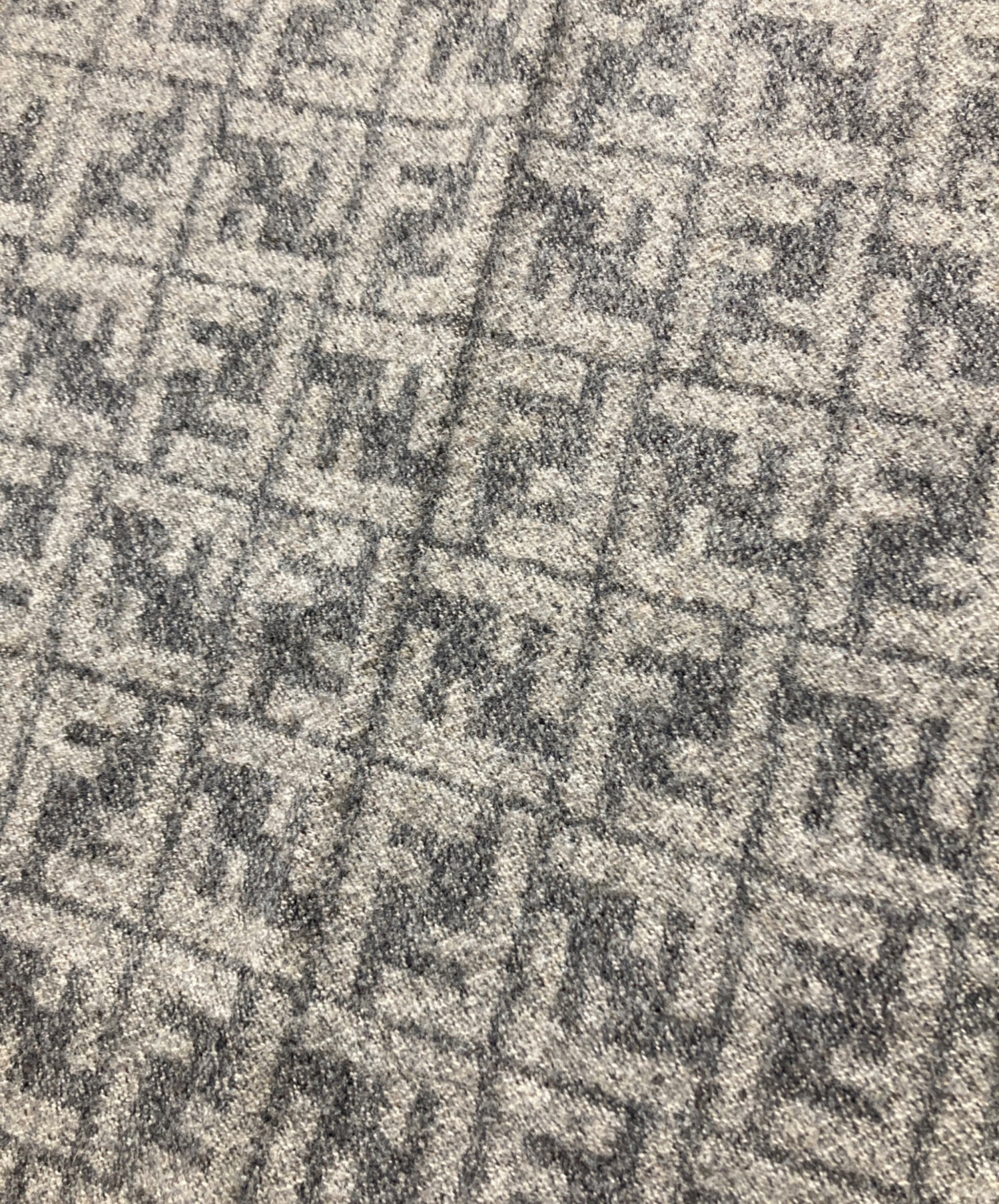 中古・古着通販】FENDI (フェンディ) ズッカ柄フリンジマフラー