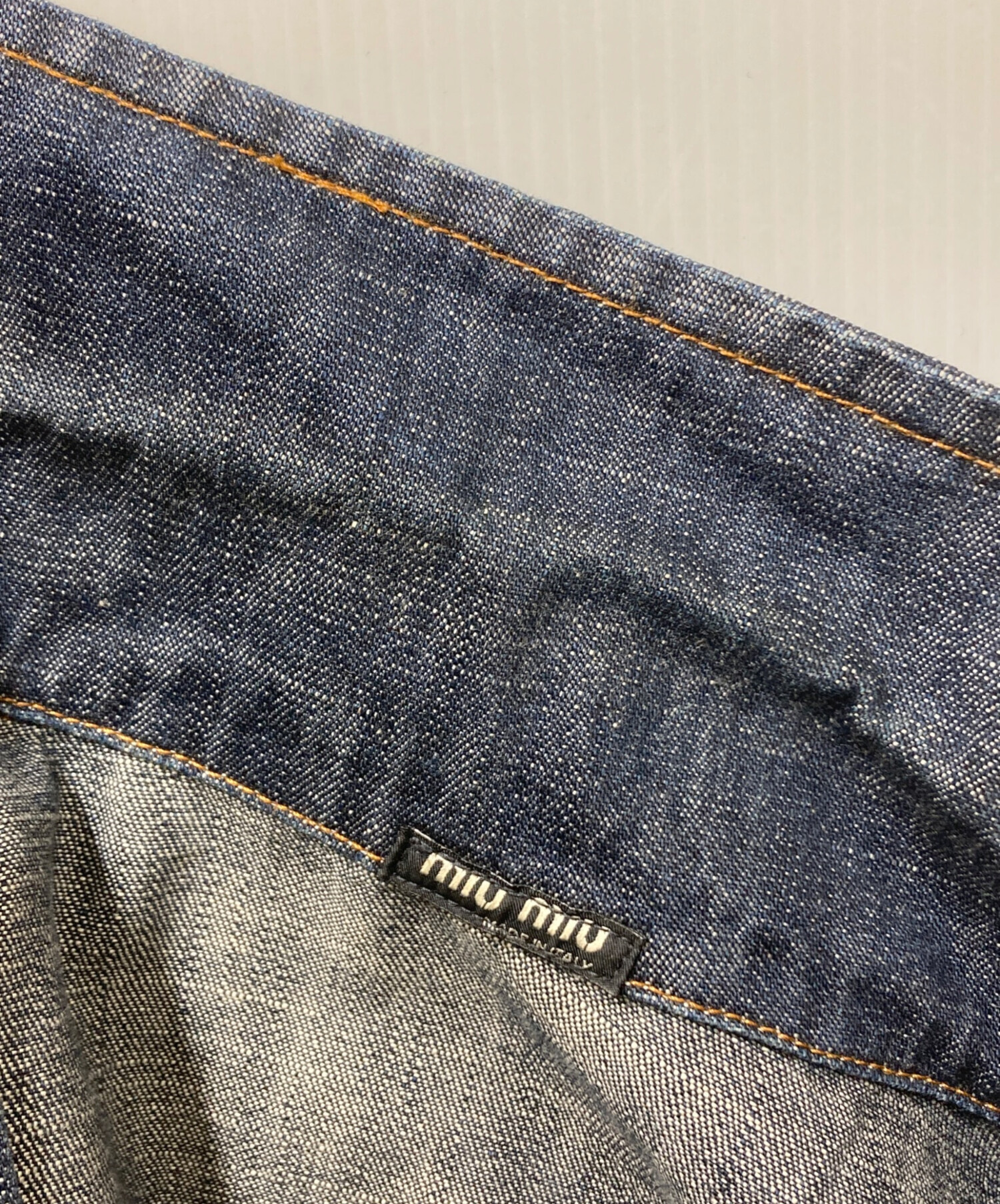 中古・古着通販】MIU MIU (ミュウミュウ) 00's デニムジャケット 01AW