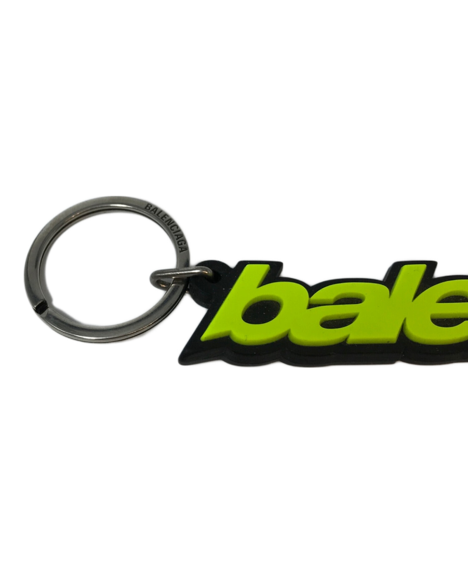 【中古】BALENCIAGA キーホルダー 中古・古着通販】BALENCIAGA (バレンシアガ) キーホルダー イエロー