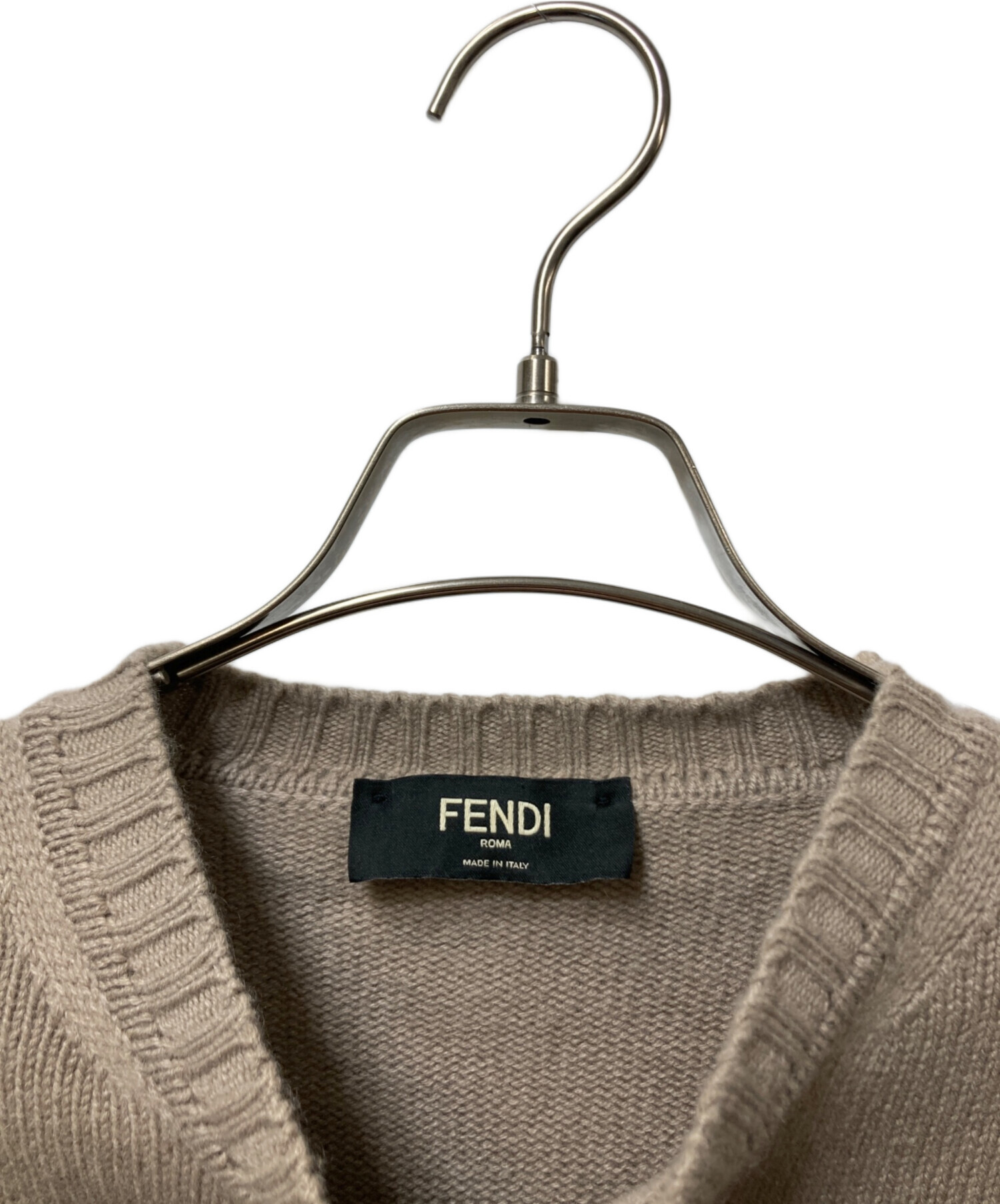 中古・古着通販】FENDI (フェンディ) カーリグラフィ カシミア 