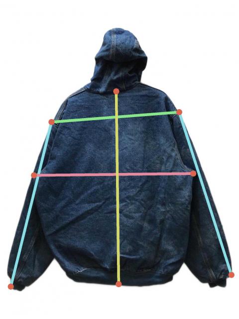 中古・古着通販】CarHartt (カーハート) デニムアクティブジャケット