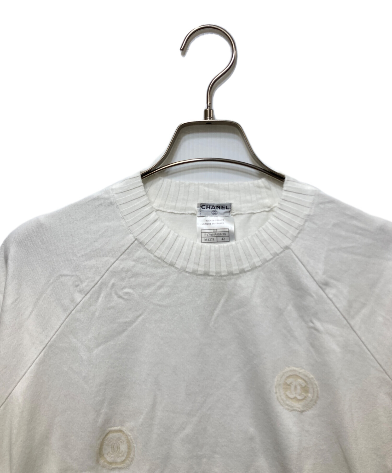 中古・古着通販】CHANEL (シャネル) ココマーク プルオーバー ラグラン