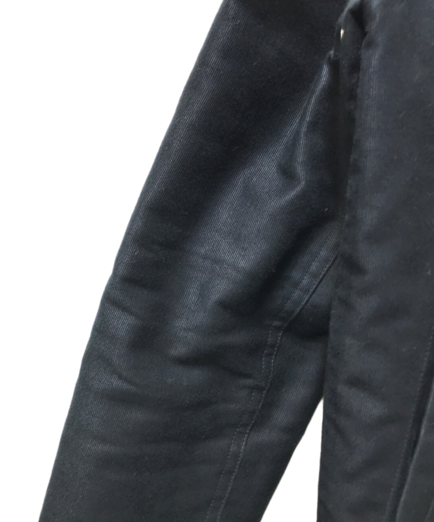 中古・古着通販】A.P.C. (アーペーセー) 襟ボアジャケット ネイビー