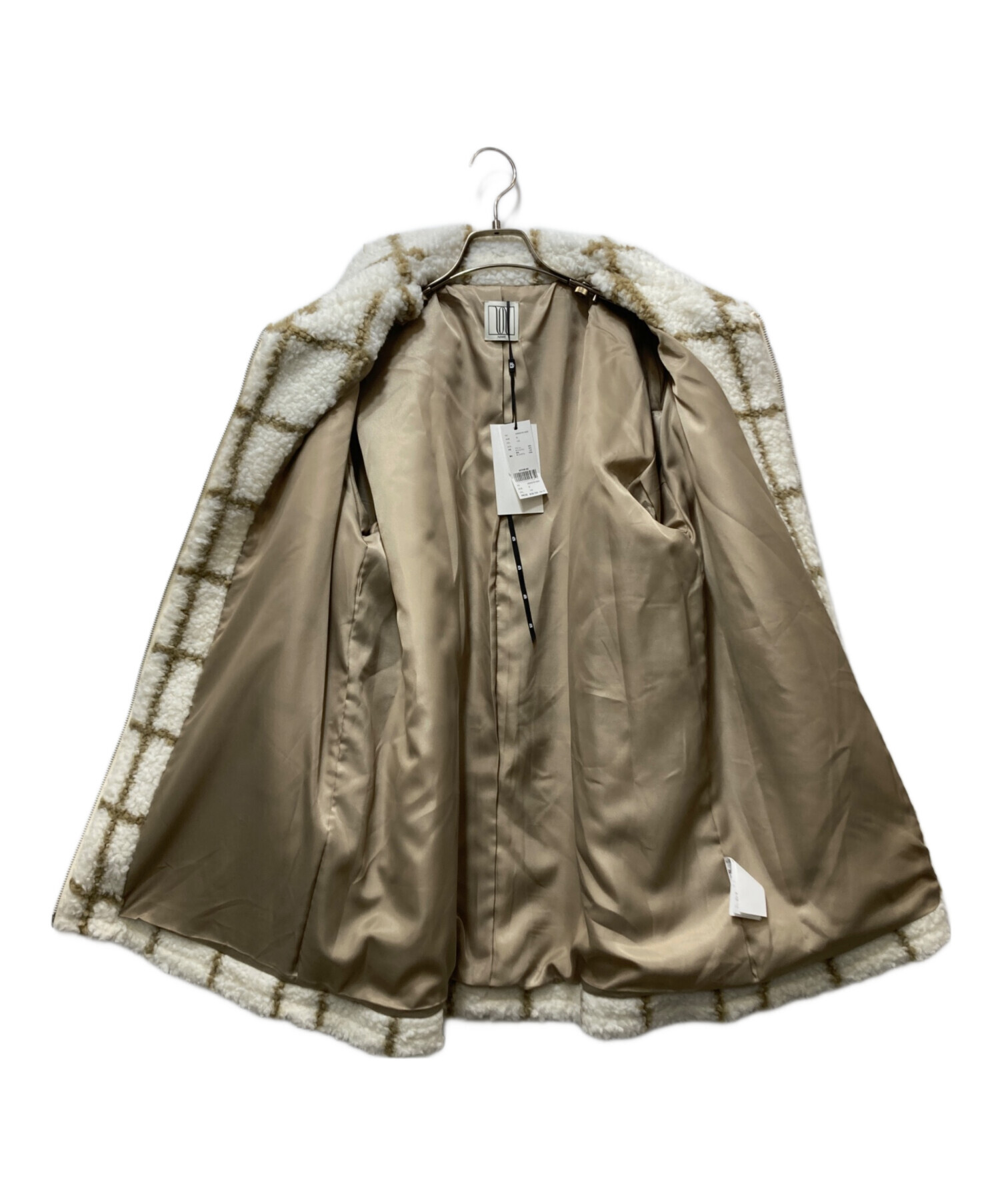 アメリヴィンテージ 中古・古着通販】AMERI (アメリ) UND WINDOWPANE ZIPUP MIDI COAT
