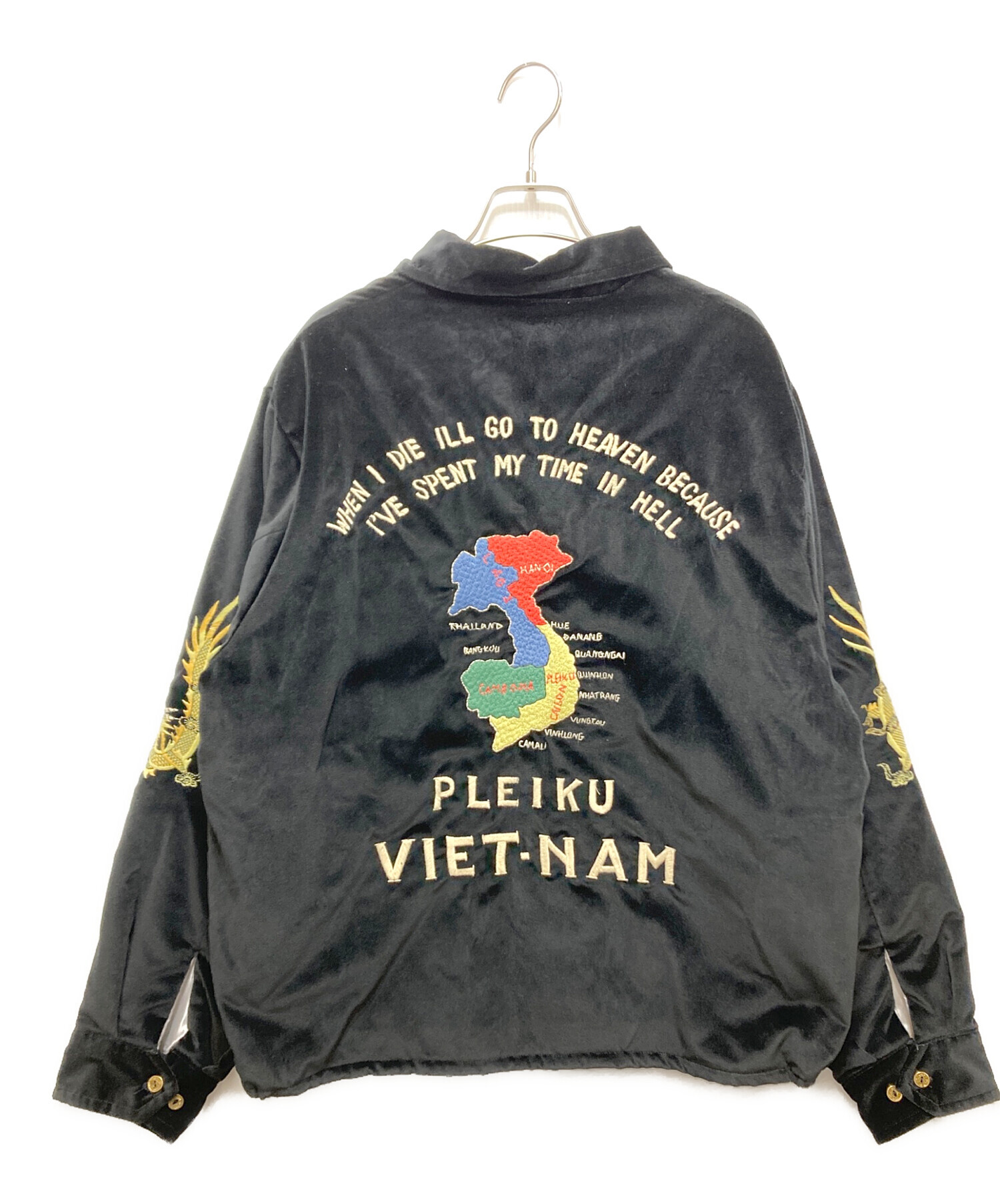 中古・古着通販】23AW VELVETEEN PADDING VIETNAM JACKET “PLEIKU VIET
