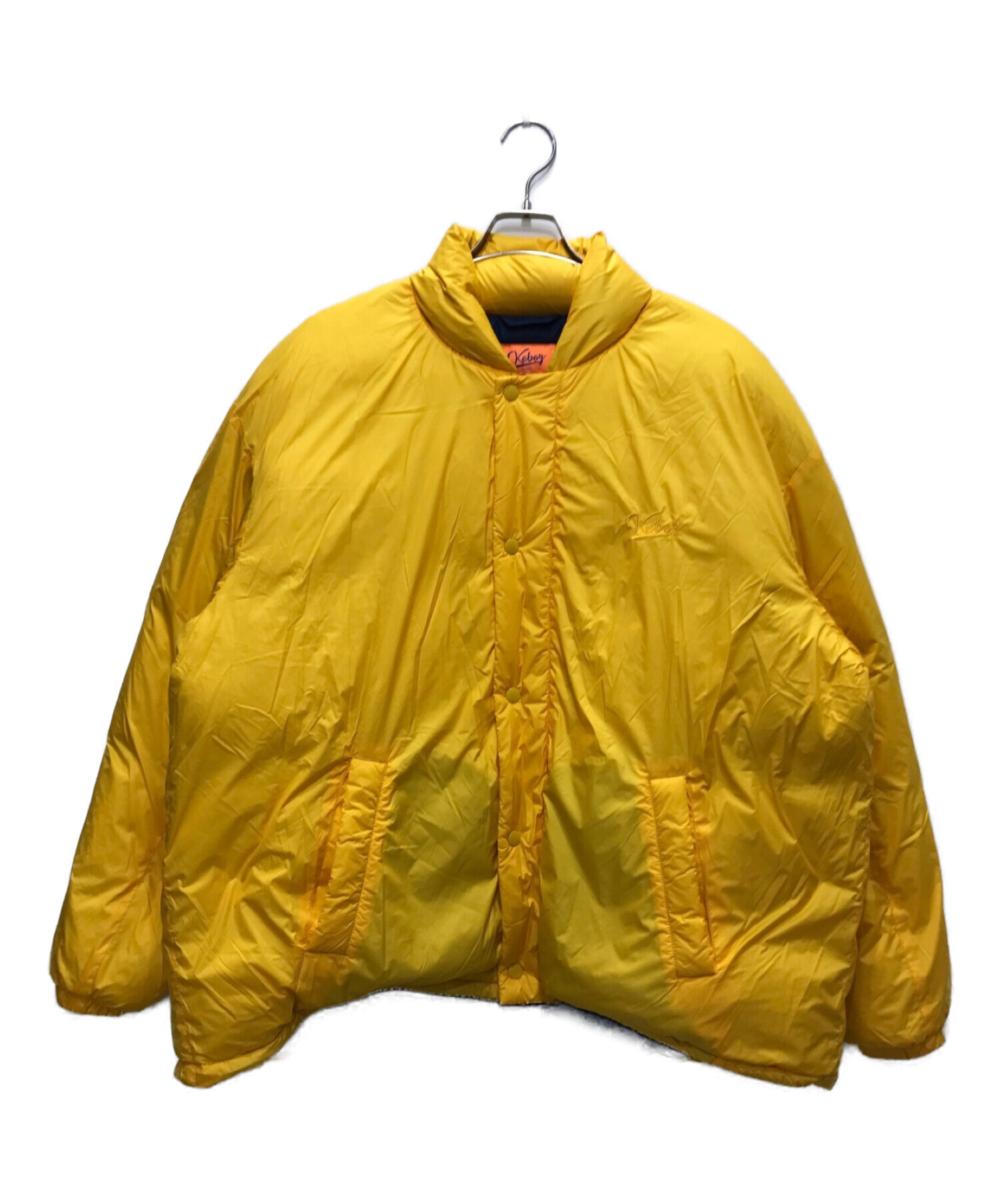 ケボズKEBOZ DOWN JAKET YELLOW