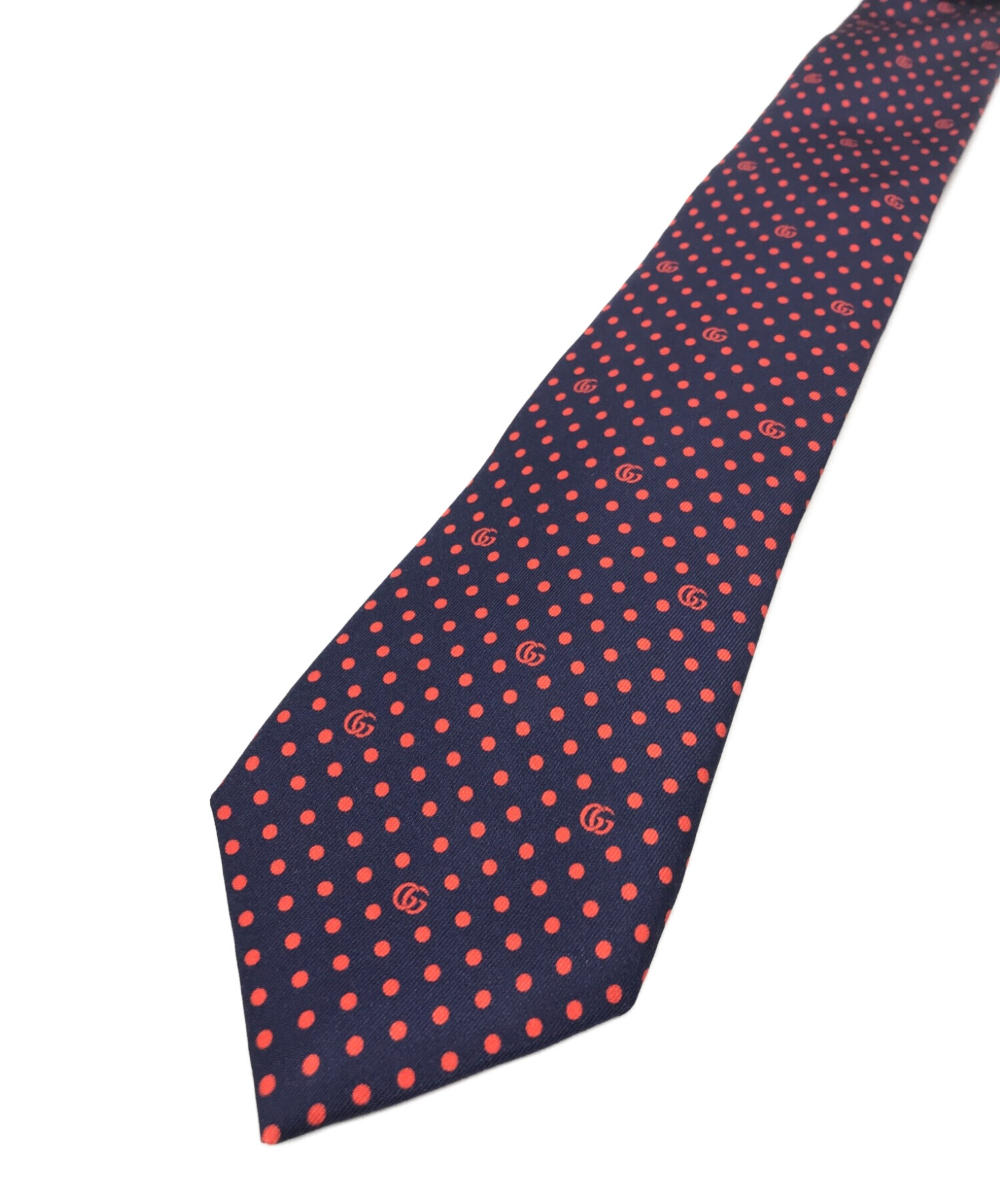 ✨未使用クラス✨汚れなし✨GUCCI GG柄 ドット　ネクタイ ✨未使用クラス✨汚れなし✨GUCCI GG柄 ドット ネクタイ