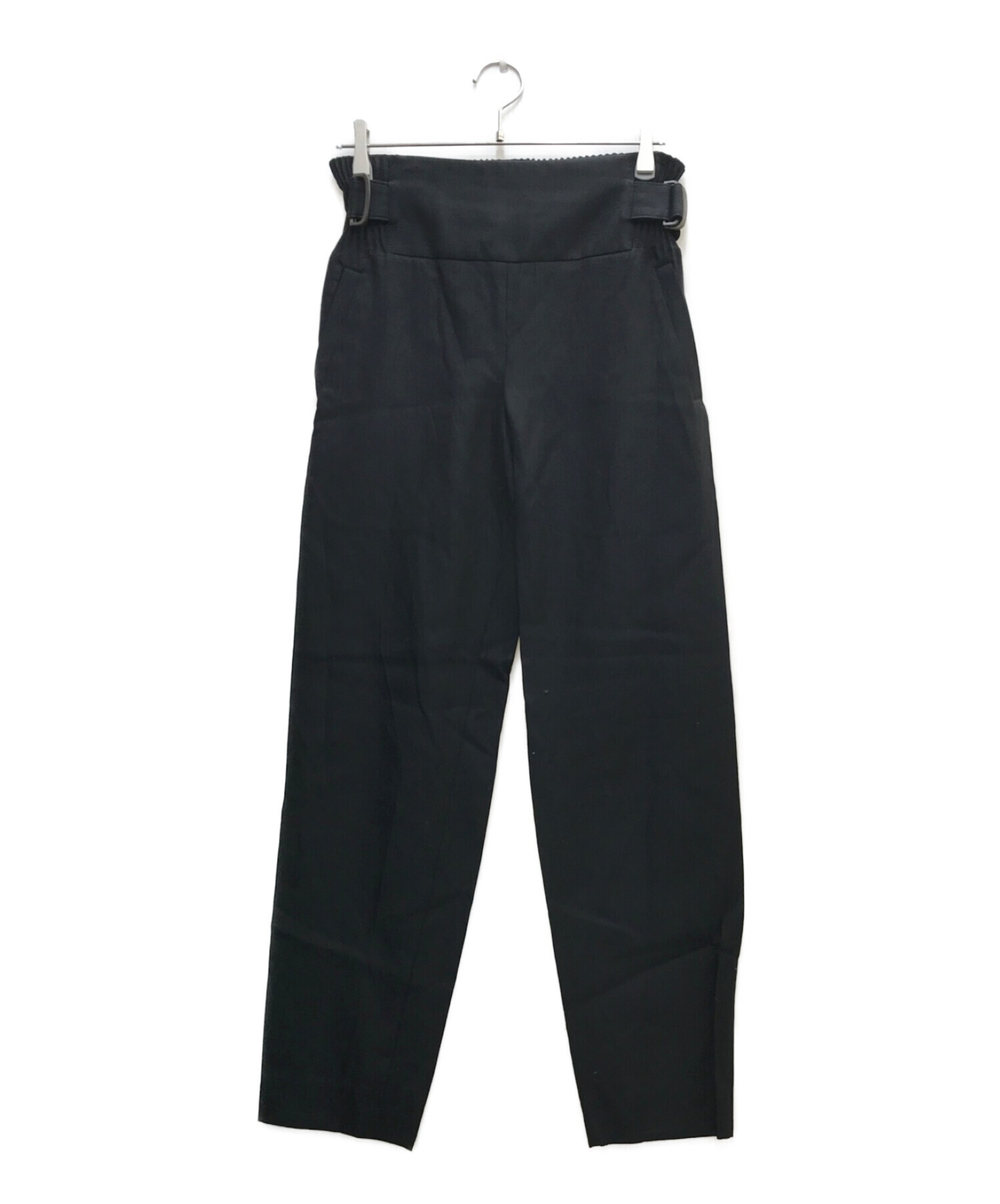 HOMME PLISSÉ ISSEY MIYAKE BASICSパンツ　ブラック Homme Plisse Issey Miyake - Black Basics Pants – Frances May