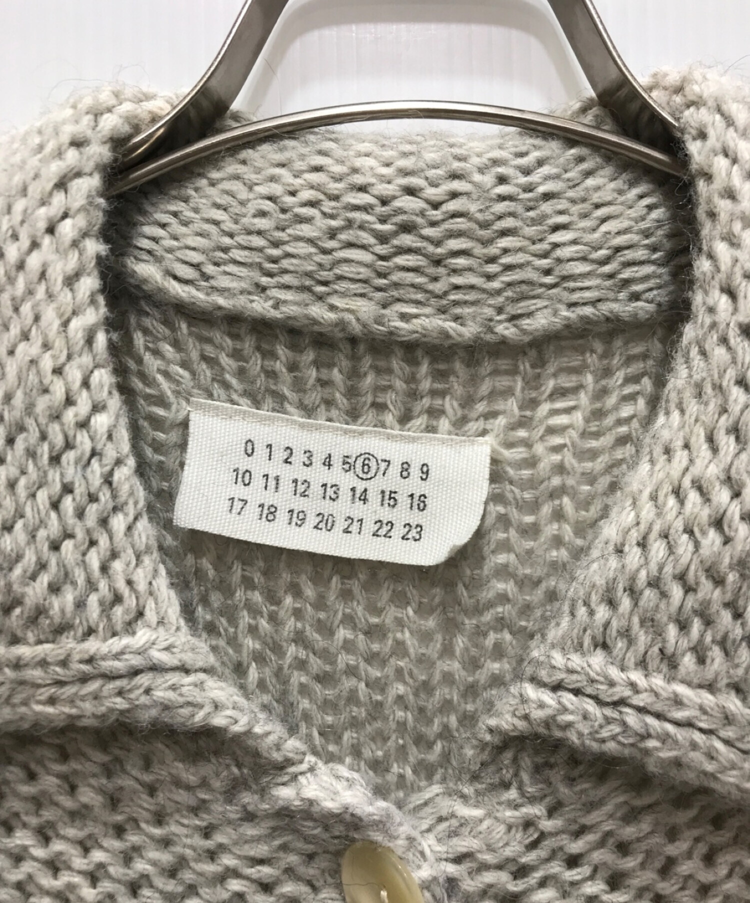★美品★ フラグスタフ カーディガン マイナースレット アルパカ ハードコア 中古・古着通販】Maison Martin Margiela 6 (メゾン マルタン