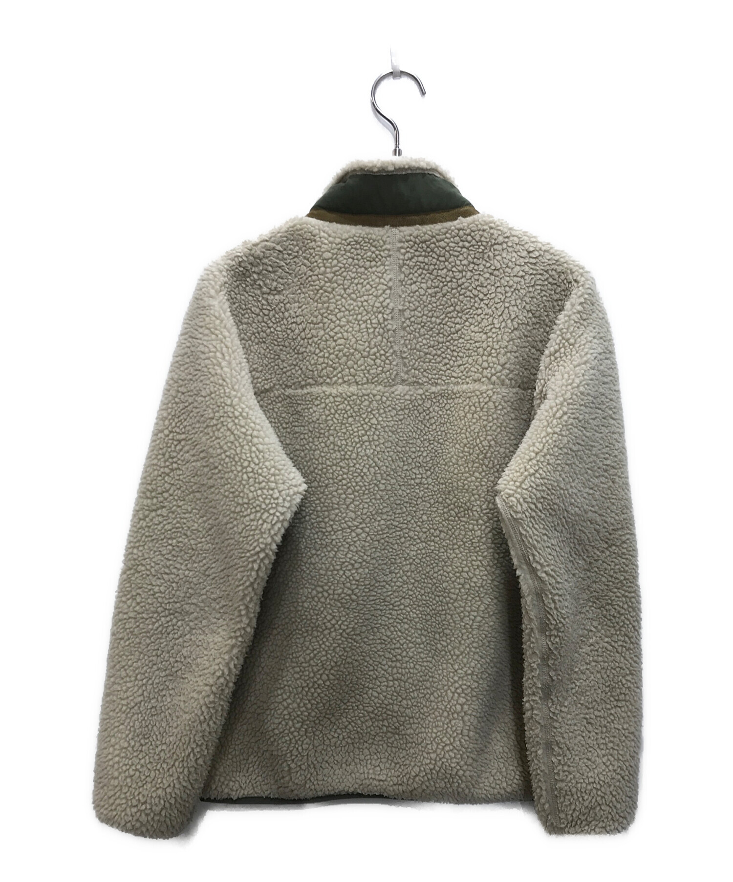 パタゴニアレトロXキッズXL アイボリーカーキ