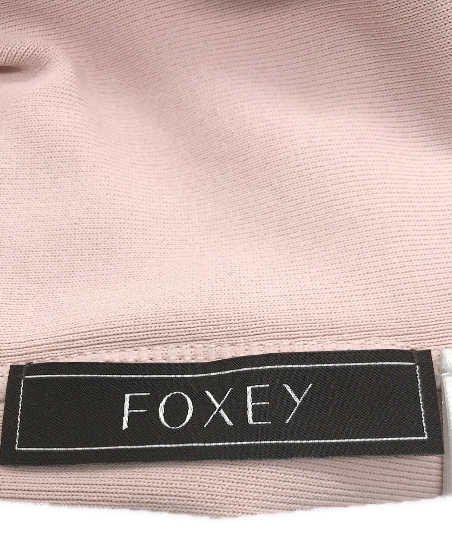 中古・古着通販】FOXEY (フォクシー) ロングスリーブカットソー ピンク