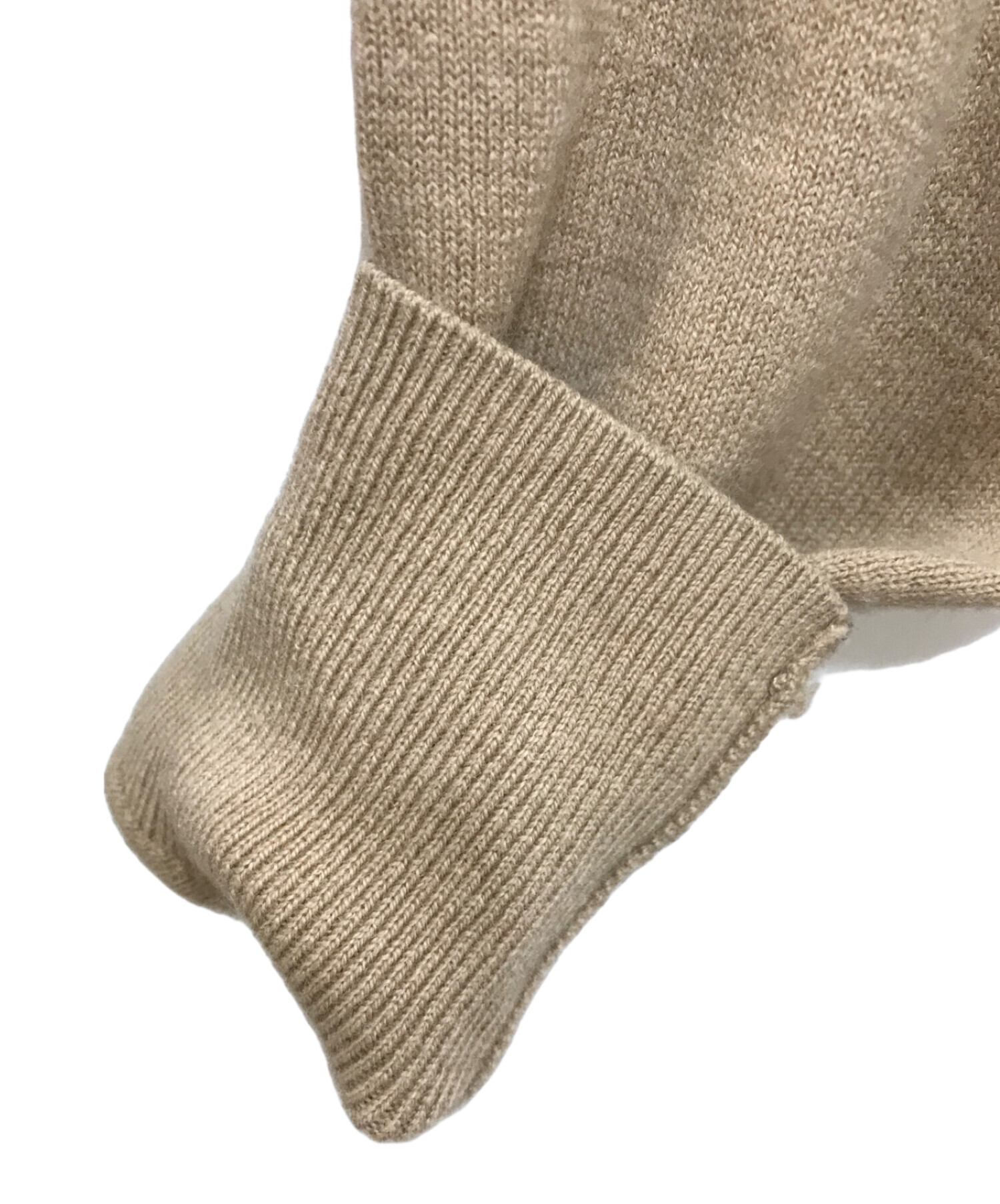 COACH ベージュ タートルネックセーター 中古・古着通販】COACH (コーチ) オーバーサイズタートルネックニット