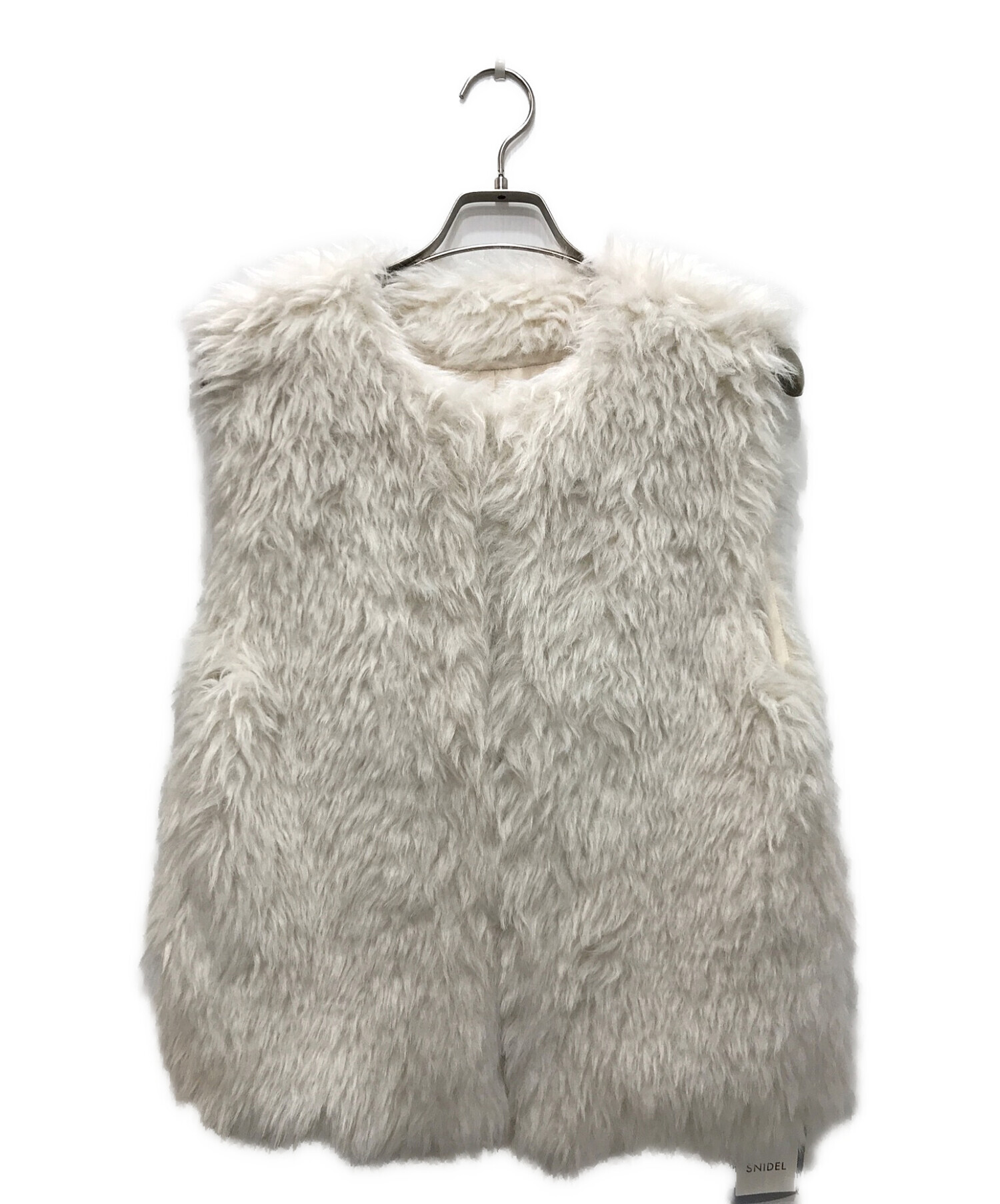 SNIDEL リバーシブルバリエベスト【新品】 中古・古着通販】Snidel (スナイデル) バリエフェイクファージレ