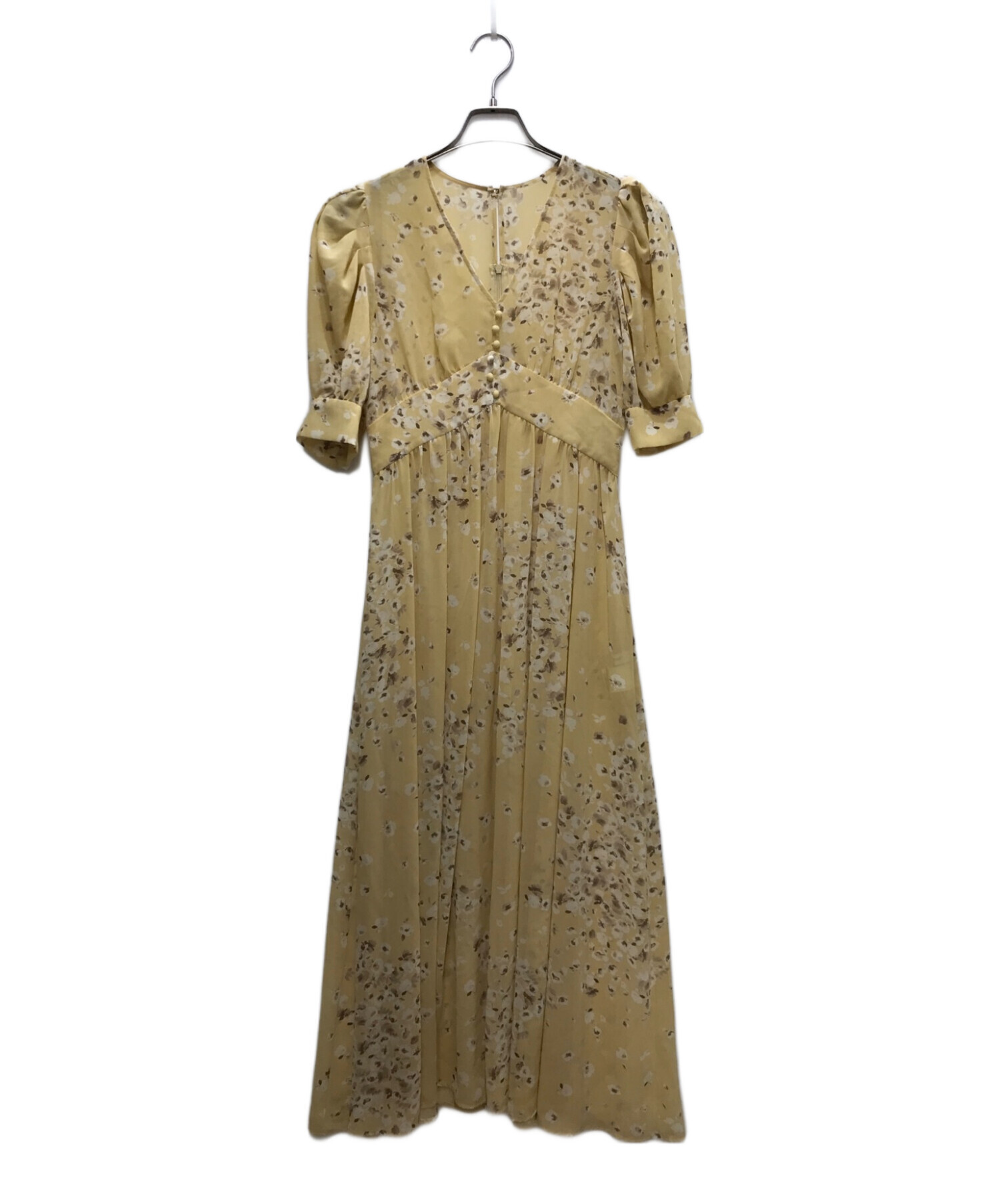 中古・古着通販】JILL STUART (ジルスチュアート) モノトーンフラワー 