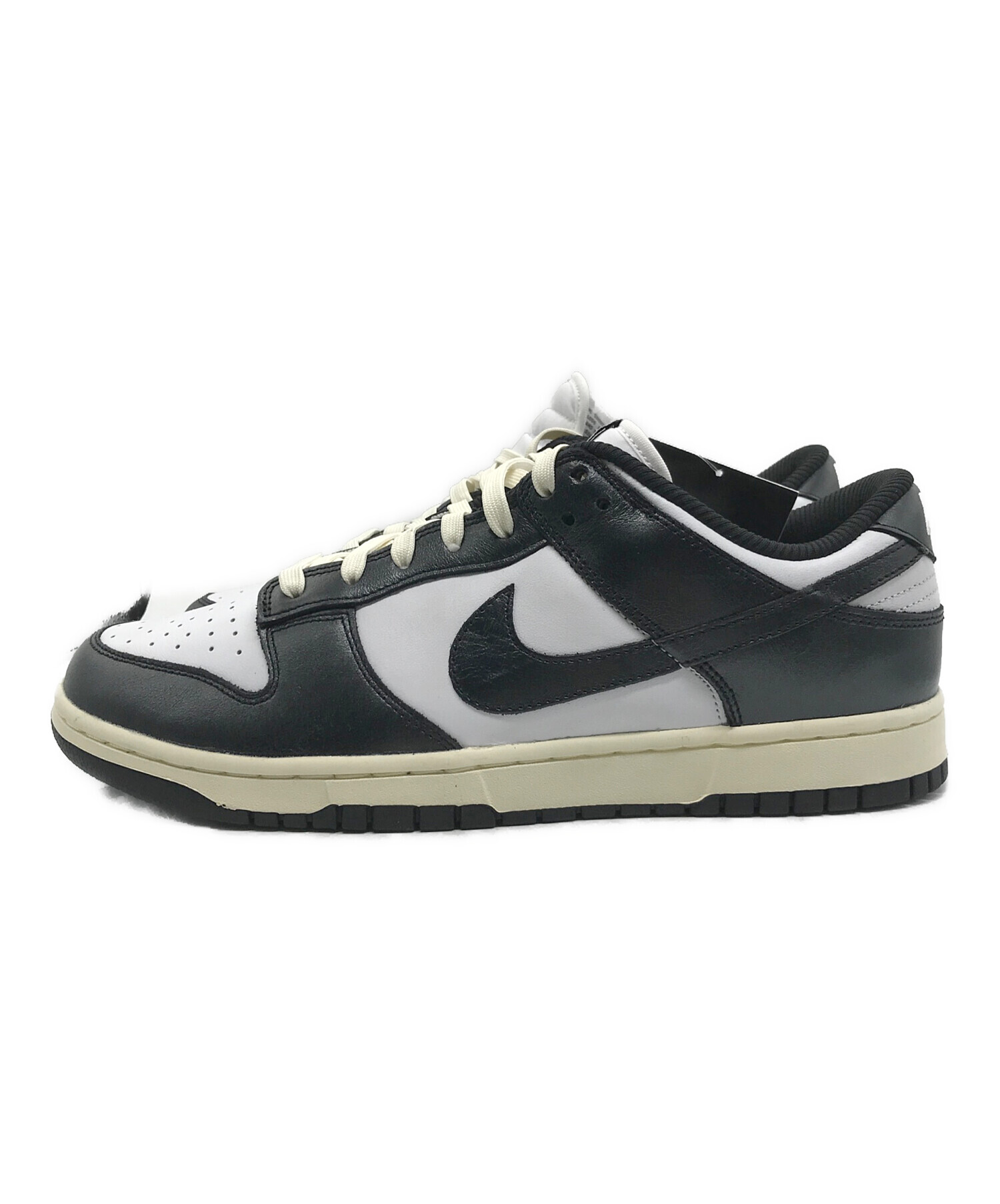 Nike ナイキ ダンク ロー PRM ヴィンテージ 黒白 ウィンメンズ 25.5cm 