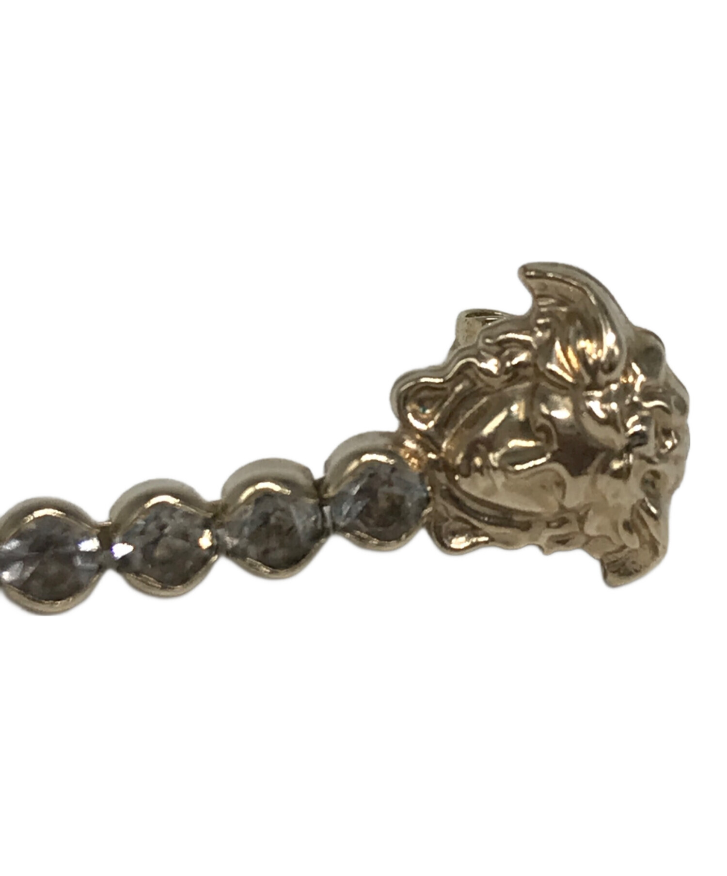 中古・古着通販】VERSACE (ヴェルサーチ) メデューサロゴピアス 