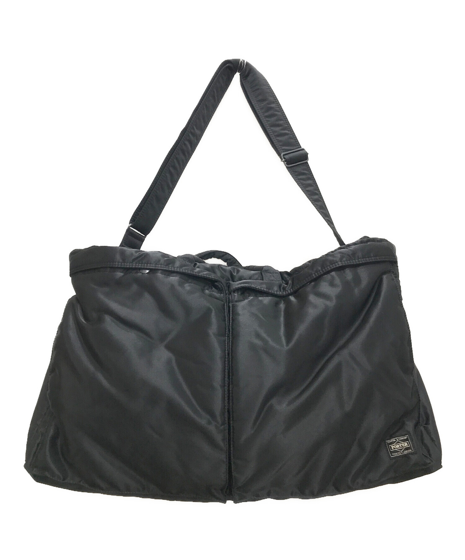 PORTERTANKER ポーター タンカー 2WAY ボストンバッグ黒 黒 PORTER