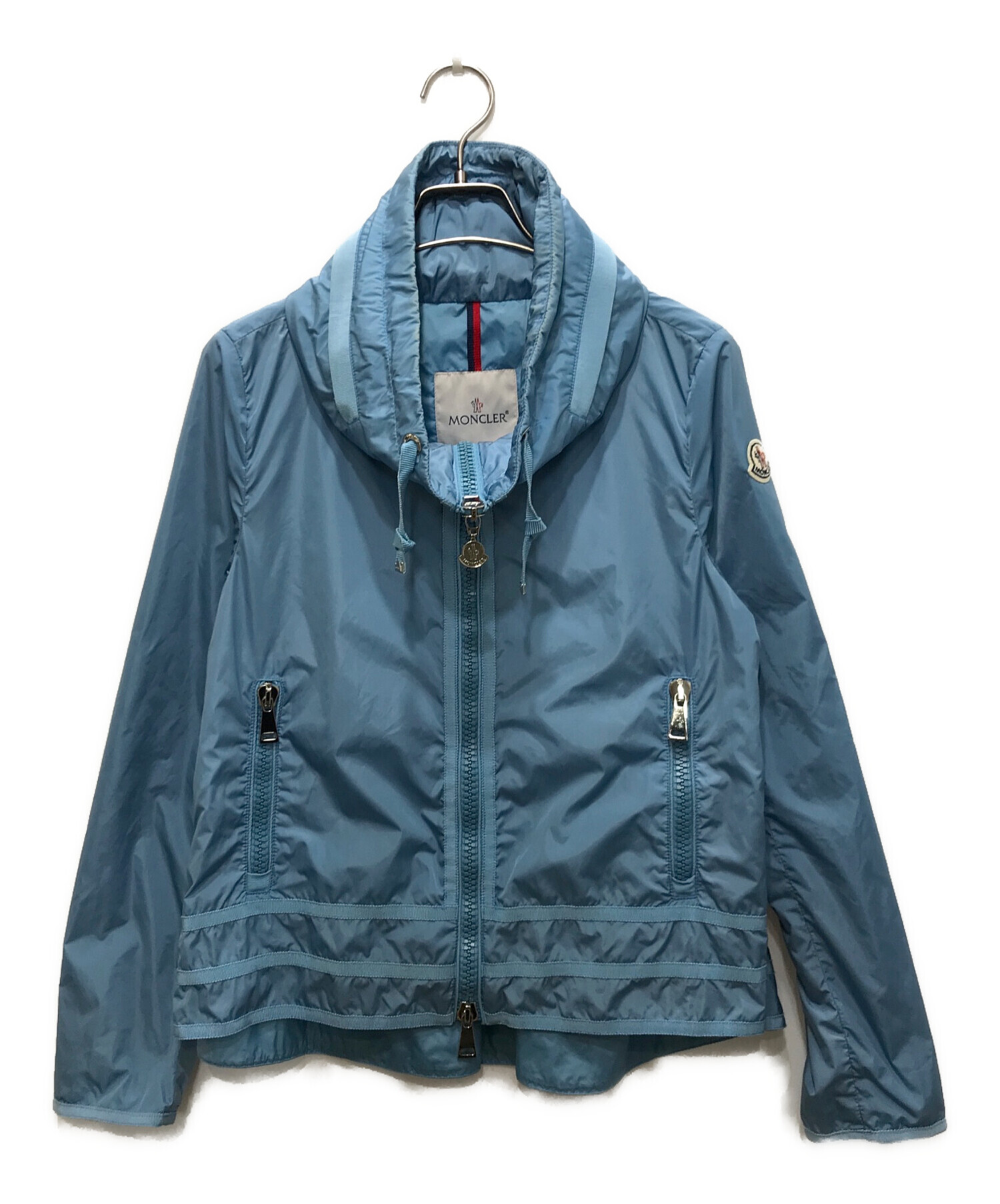 MONCLER モンクレール ブルゾン（その他） レディース 【古着】【中古】 中古・古着通販】MONCLER (モンクレール) ナイロンジップアップ