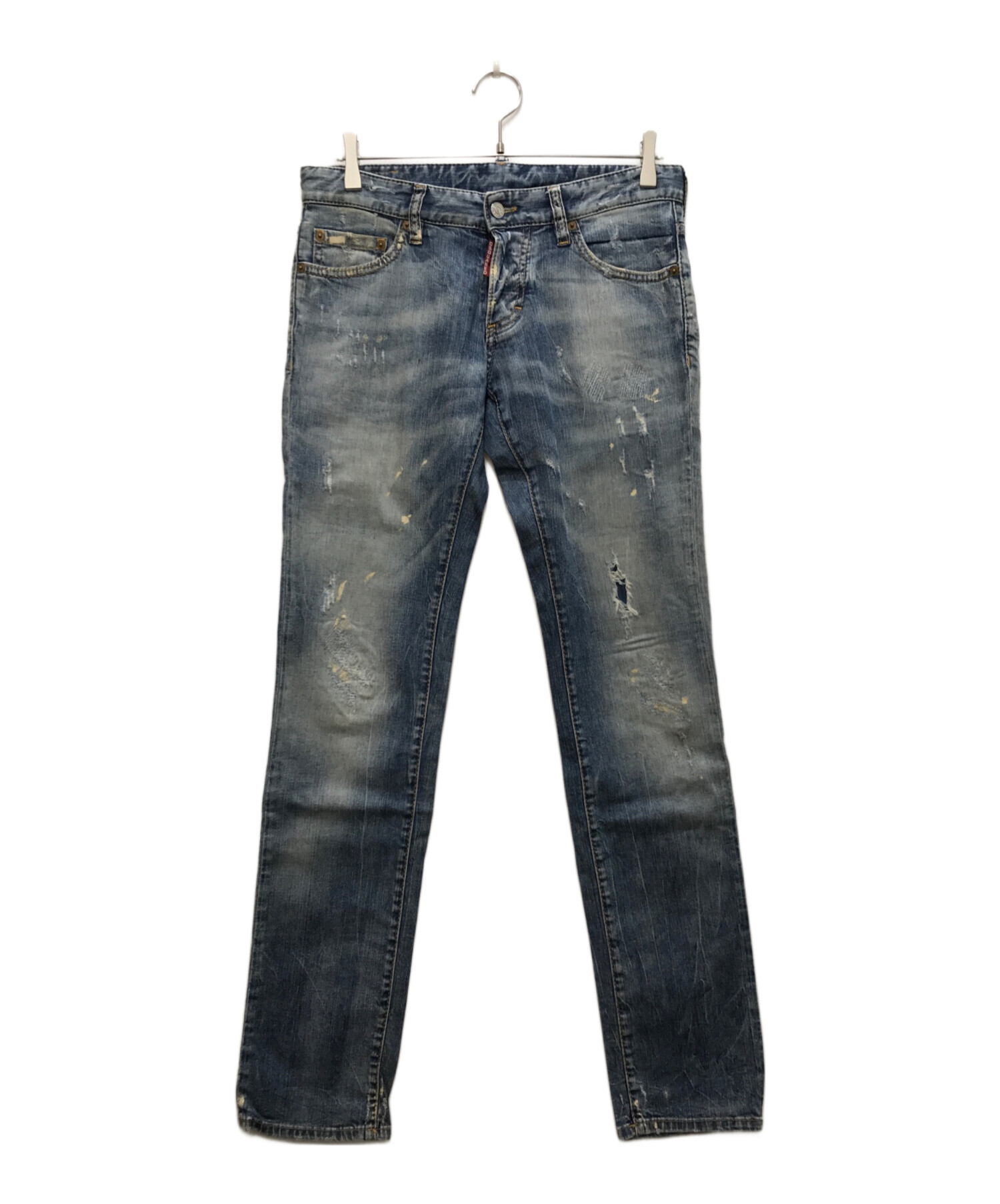 中古・古着通販】DSQUARED2 (ディースクエアード) ダメージリペア加工 