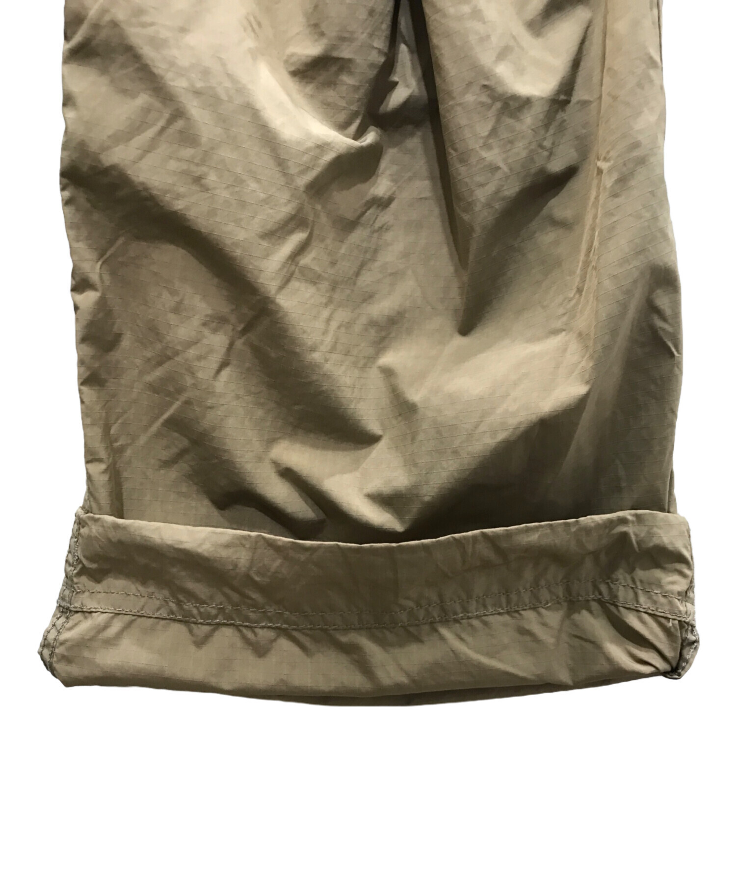 【新品未使用】期間限定値下げ！andwander カーゴパンツ　L and wander oversized cargo pants / アンドワンダー オーバー