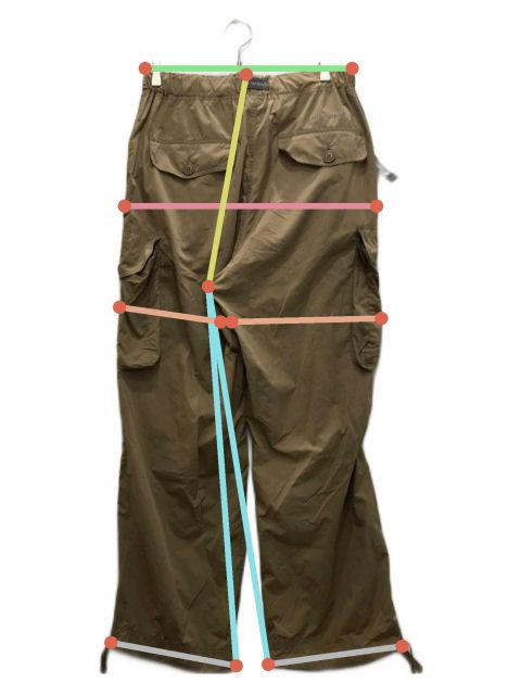 【新品未使用】期間限定値下げ！andwander カーゴパンツ　L 中古・古着通販】and wander (アンドワンダー) Oversized Cargo