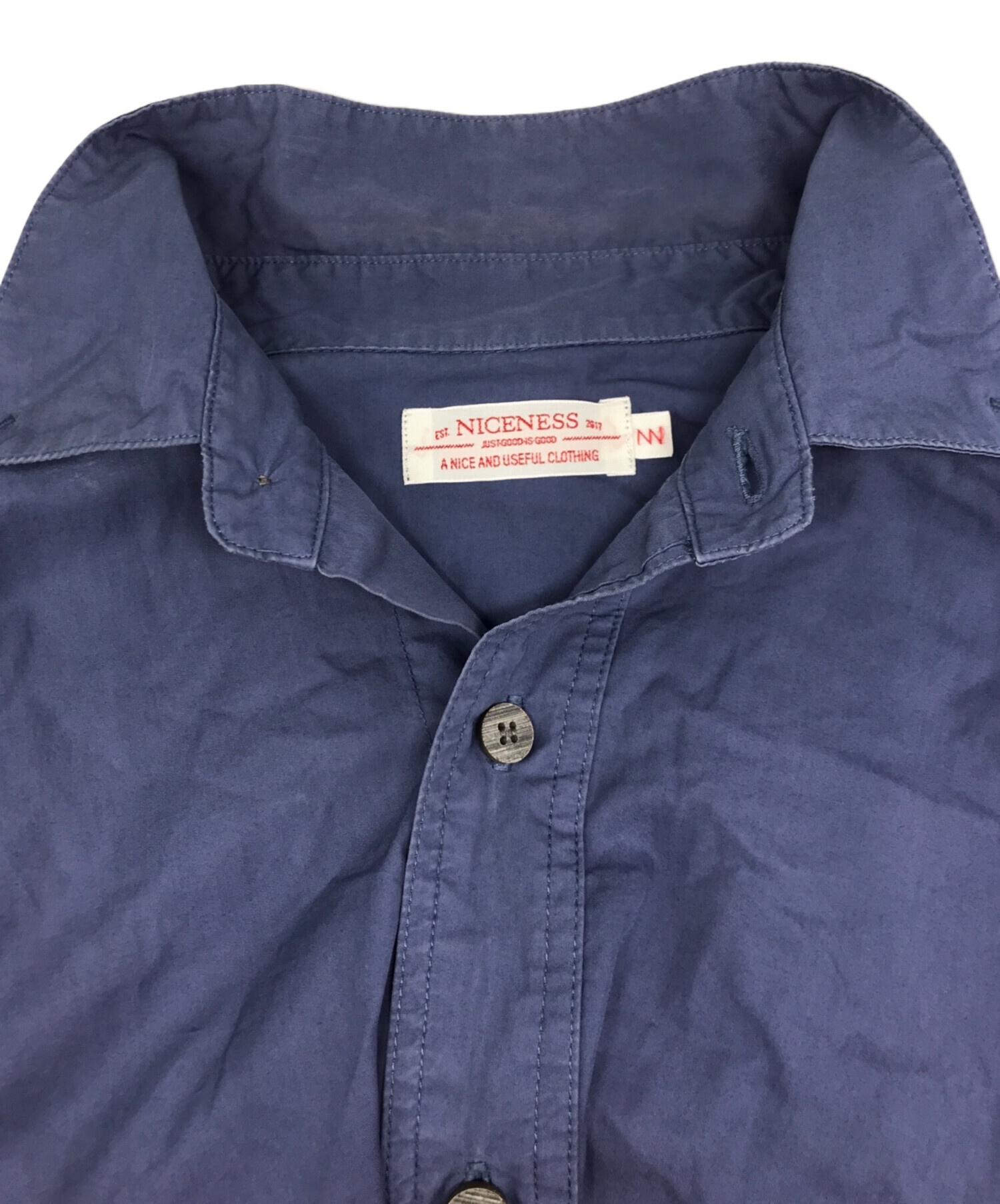 中古・古着通販】NICENESS (ナイスネス) VINCENT/ヴィンセント ブルー