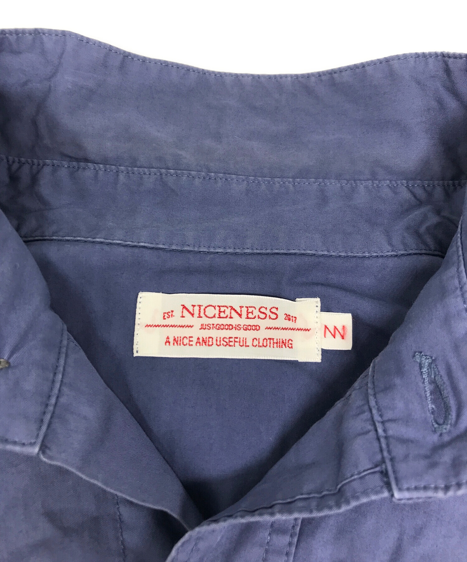 中古・古着通販】NICENESS (ナイスネス) VINCENT/ヴィンセント ブルー