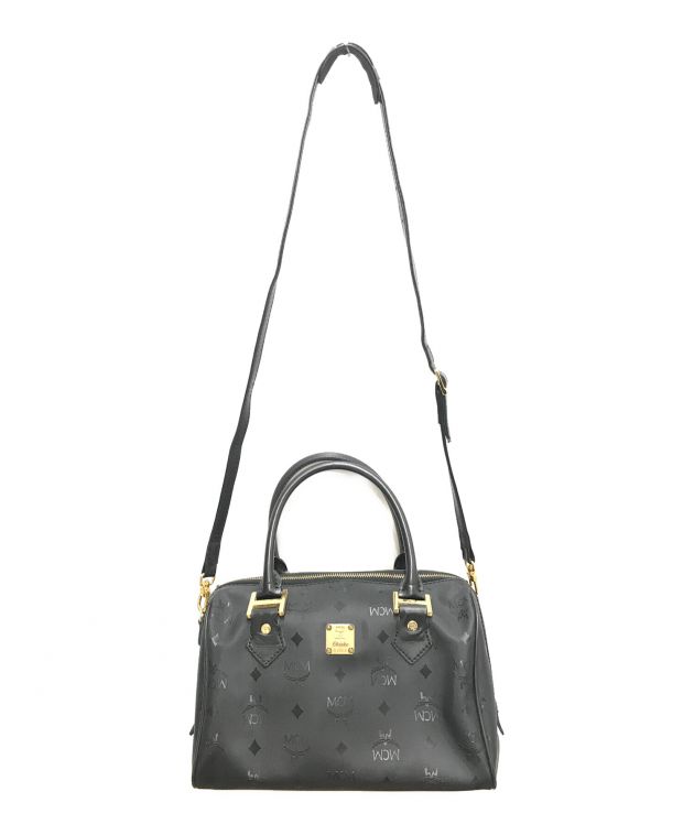 MCM 2way ミニボストンバッグ ショルダー付 MCM（エムシーエム） エム シー エム ヴィセトス モノグラム ミニ