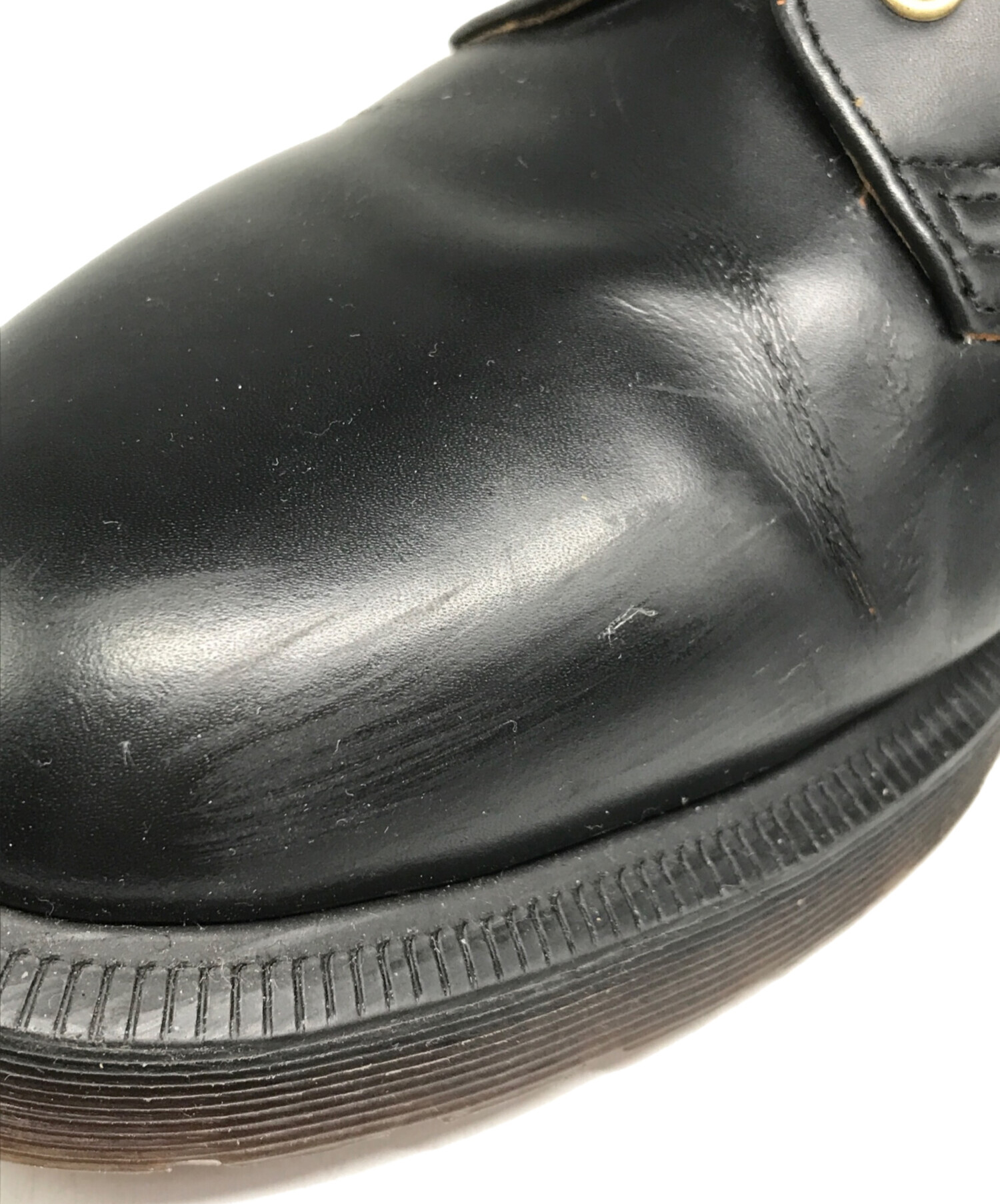 【美品】Dr. Martens ブラックレザー ドレスシューズ Dr.Martens／ドクターマーチン - 海外限定 日本未発売 希少モデル