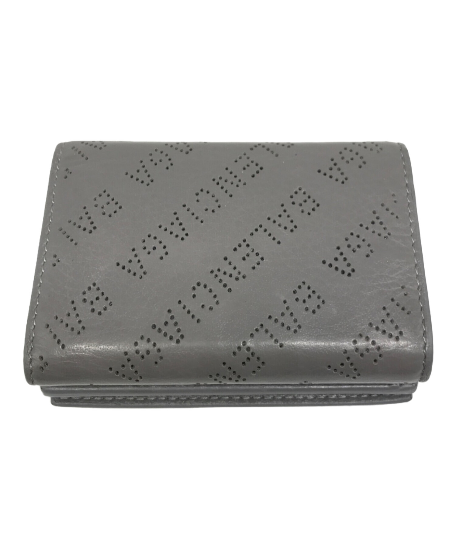 【新品・未使用】BALENCIAGA ミニウォレット BALENCIAGA（バレンシアガ） ミニ財布 三つ折り財布 小銭入れ有り