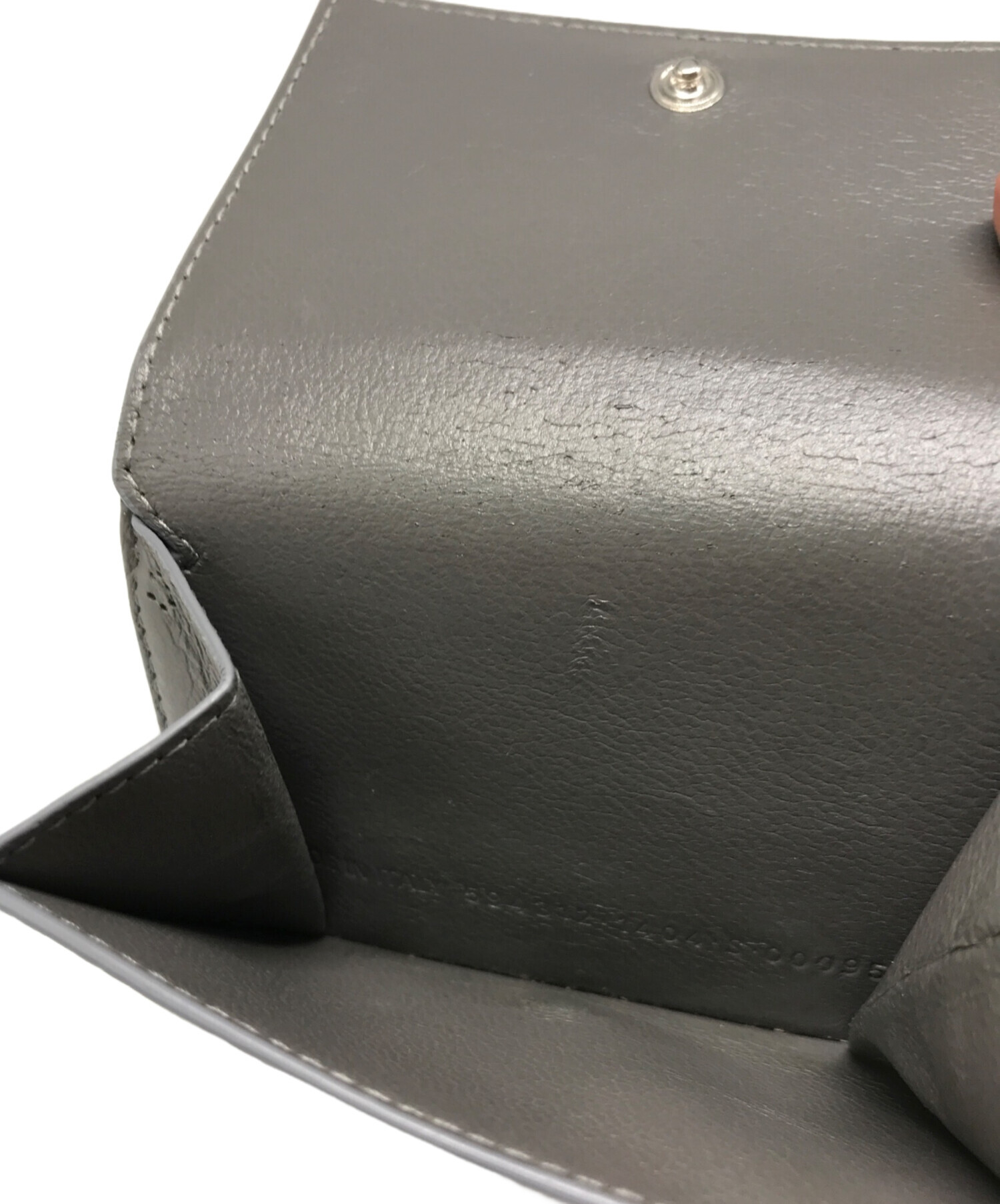 【新品・未使用】BALENCIAGA ミニウォレット 新作【BALENCIAGA】 Envelope ミニウォレット ロゴ 2色