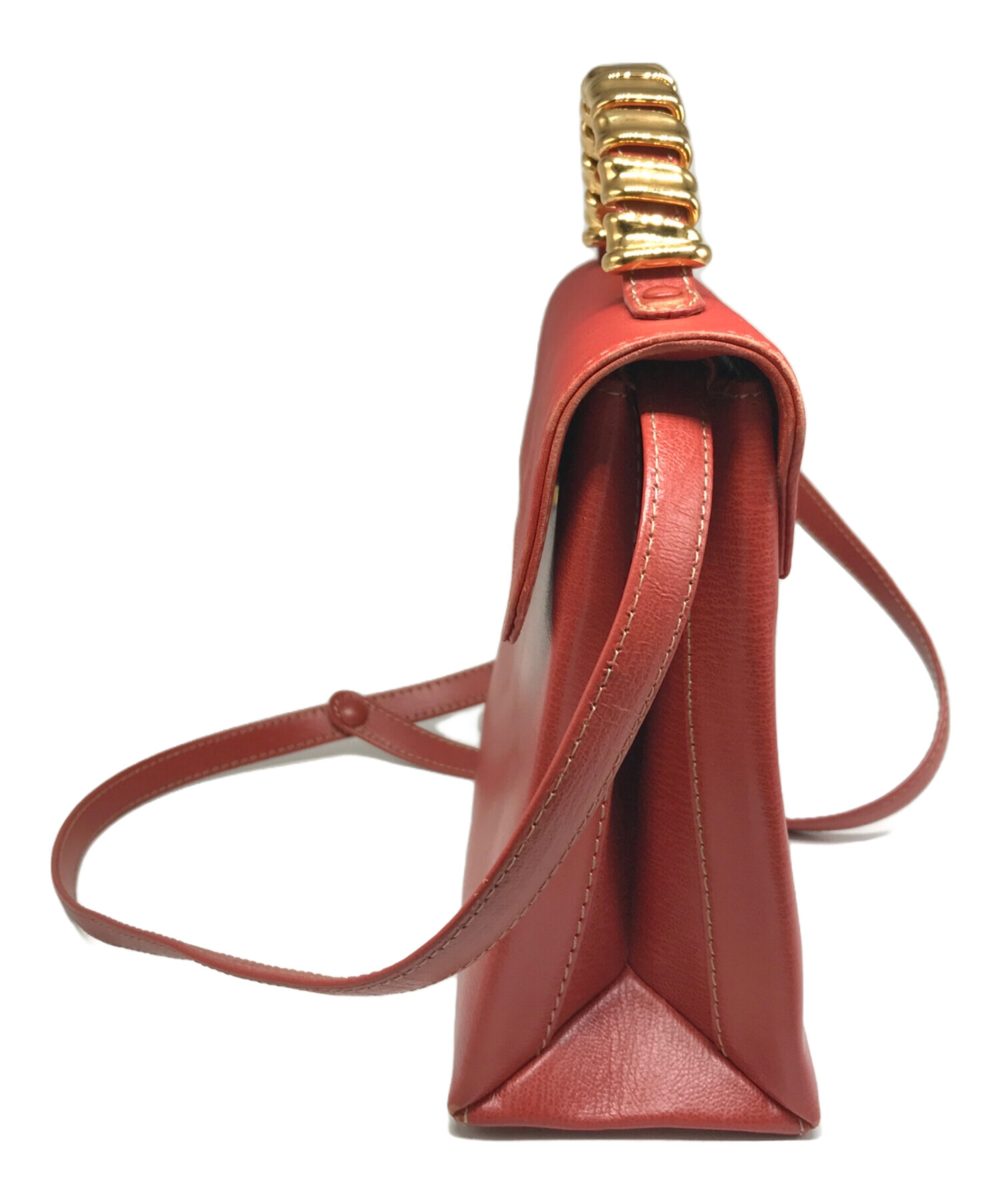 LOEWE ハンドバッグ ベラスケス LOEWE ハンドバッグ ベラスケス レザー黒茶 ヴィンテージ ショルダー