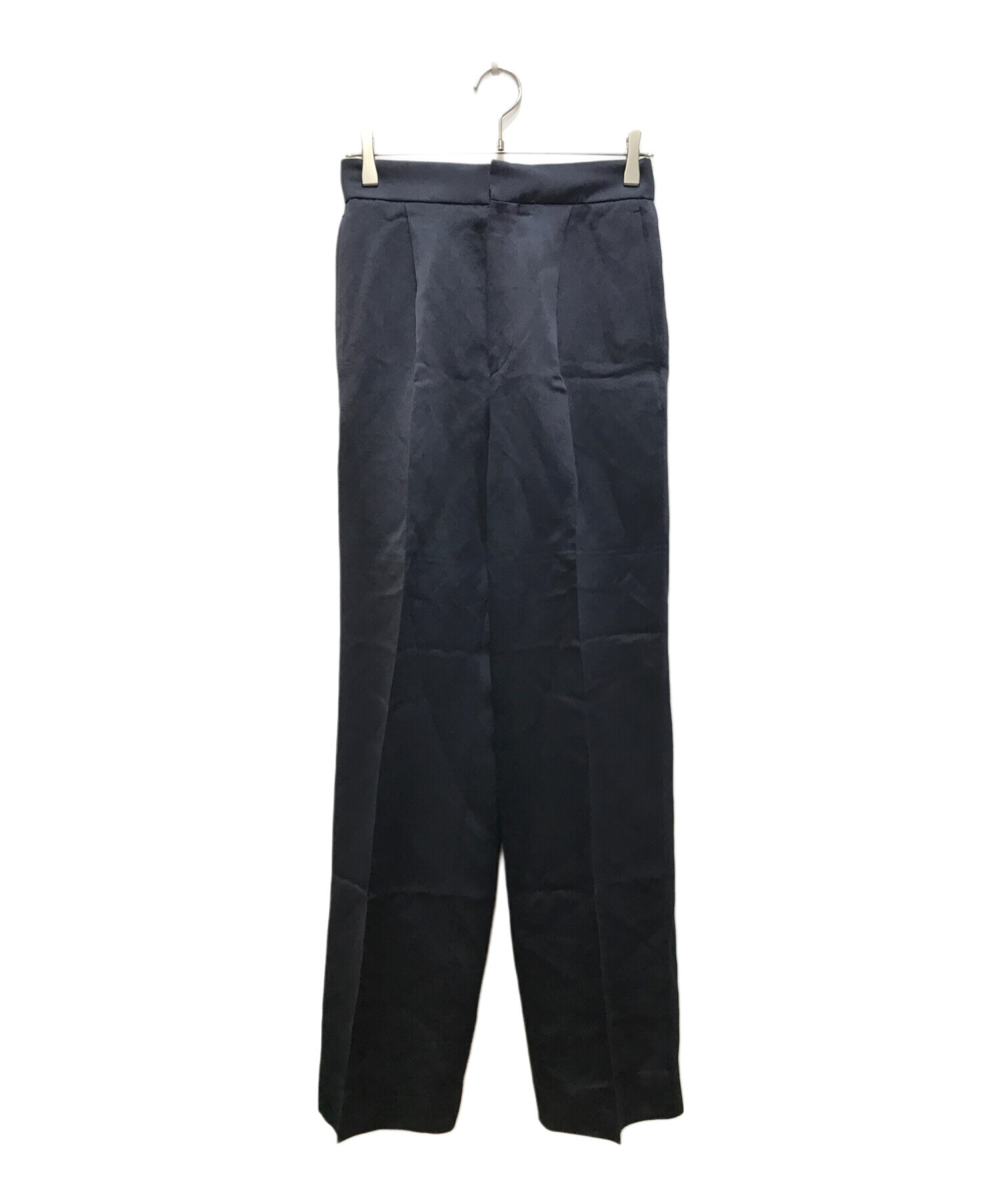 新品未使用 BLAMINK ブラミンク バックギャザー ストレートパンツ 34